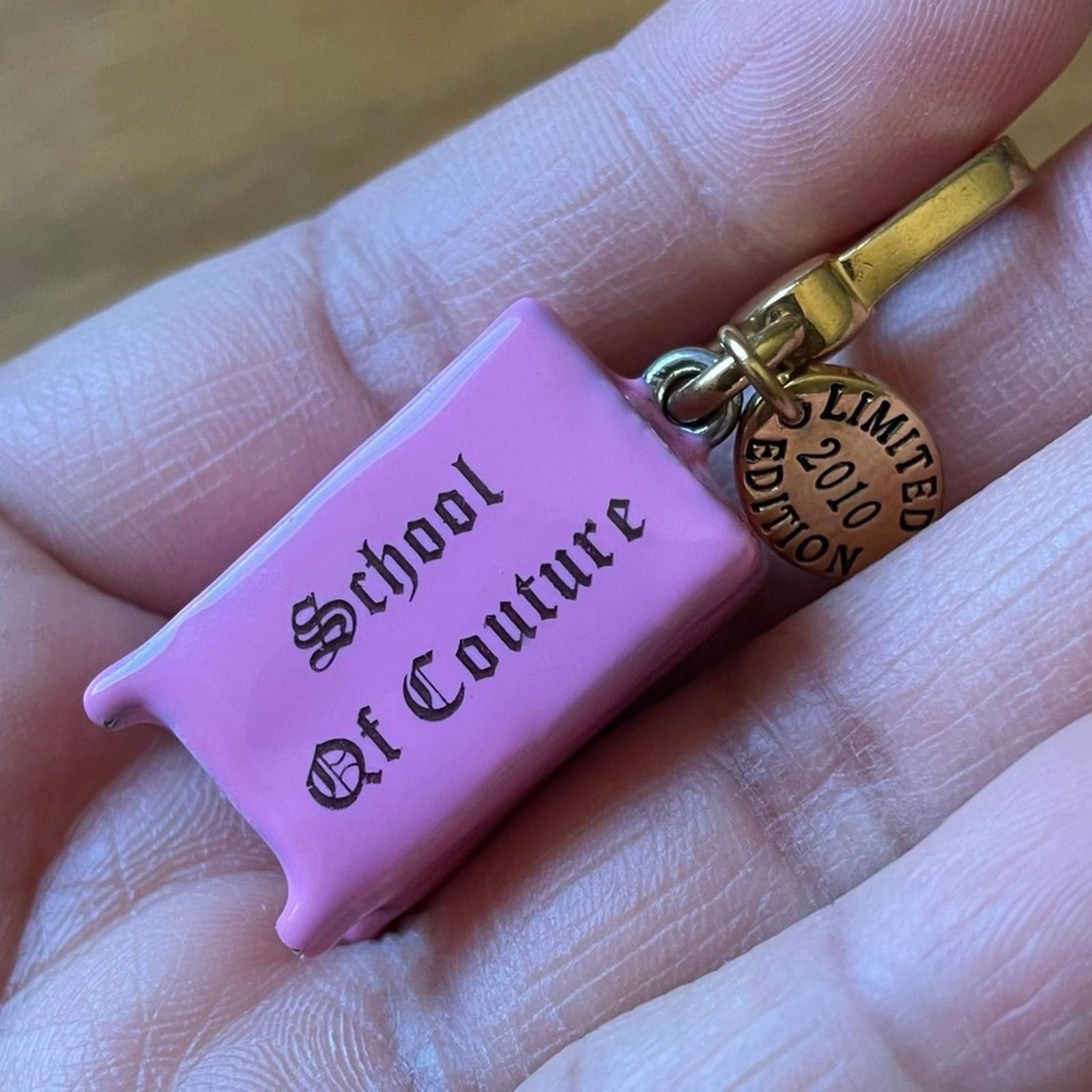 Juicy Couture Jeans Limited Edition Rare Juicy Couture Pink Locker Charm Size ONE SIZE - 6 Thumbnail