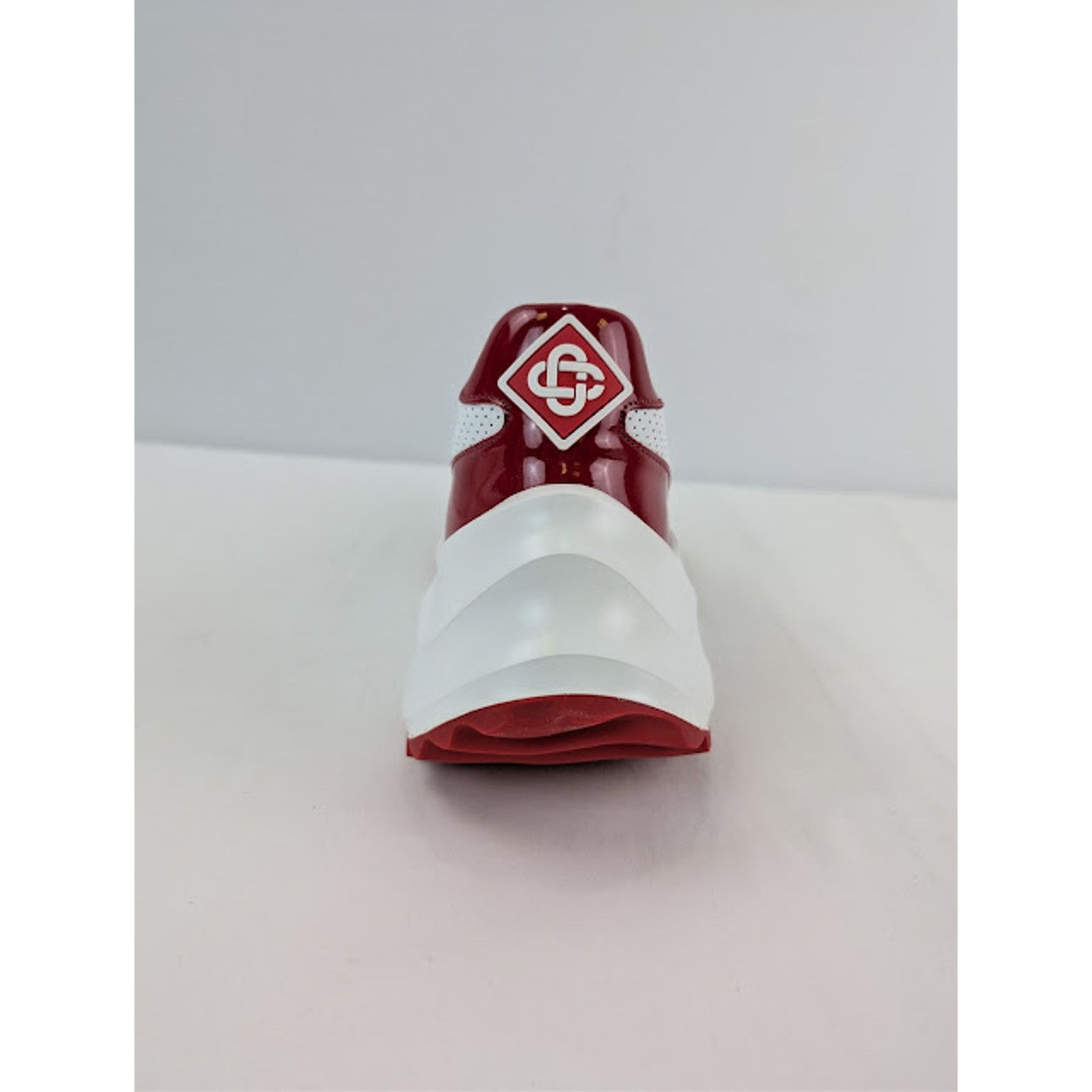 Casablanca o1rshd1 Leather Atlantis Sneaker in White / Red Size US 8.5 / EU 41-42 - 17 Thumbnail