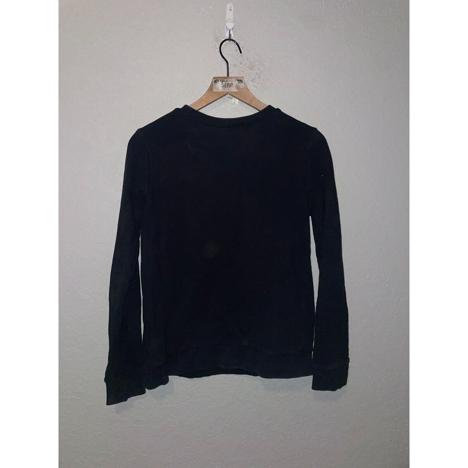 Forever 21 Womens Forever 21 Contemporary Sweatshirt Black Crewneck Y2K Size M / US 6-8 / IT 42-44 - 7 Thumbnail