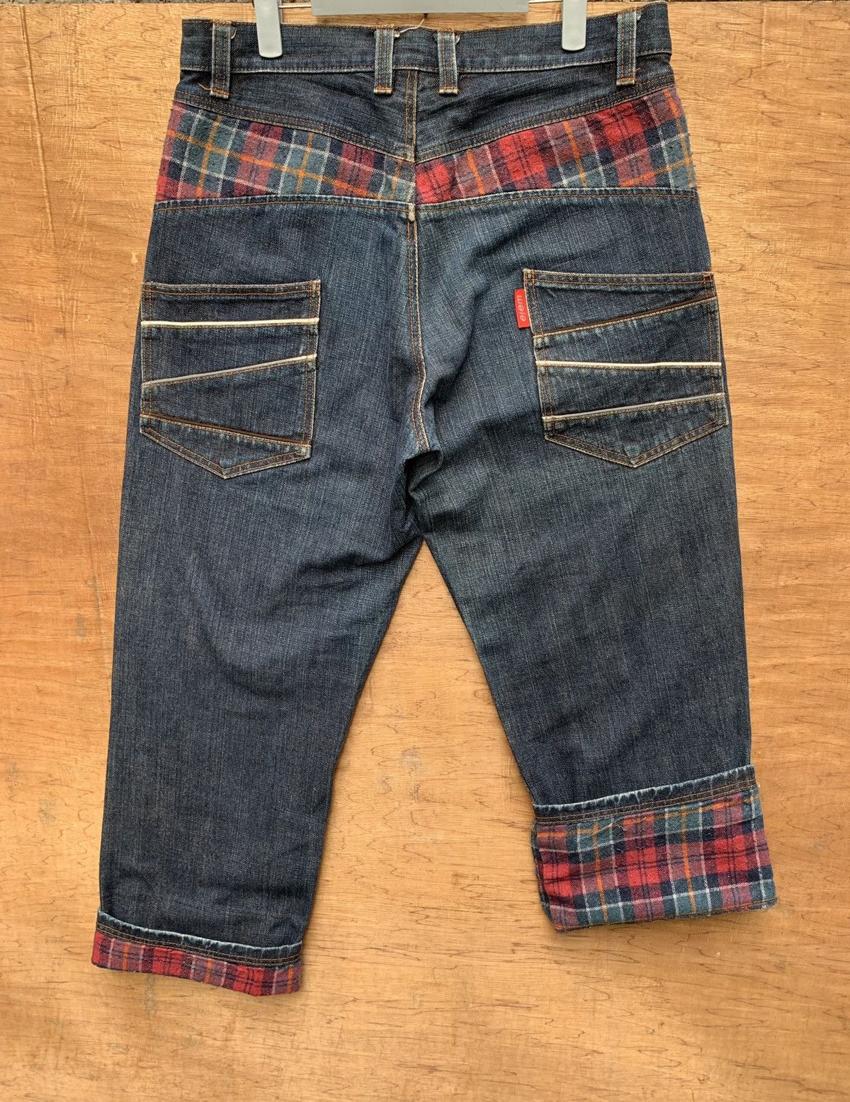 Japanese Brand 🔥🔥 elem Men Blue Denim Jeans Size US 33 - 17 Thumbnail