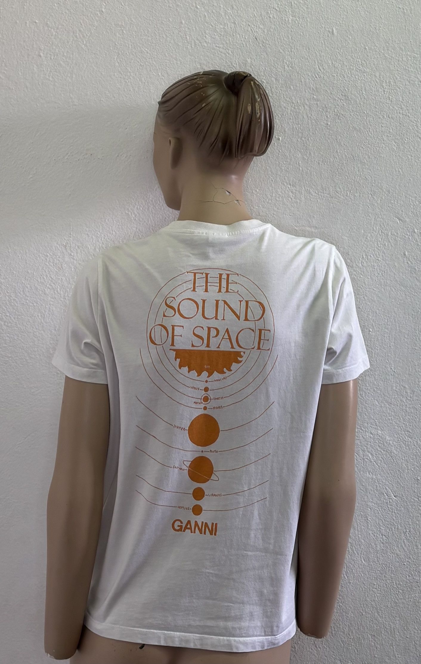 Ganni Ganni Staring At The Sun T-shirt Roz. S Size S / US 4 / IT 40 - 2 Thumbnail