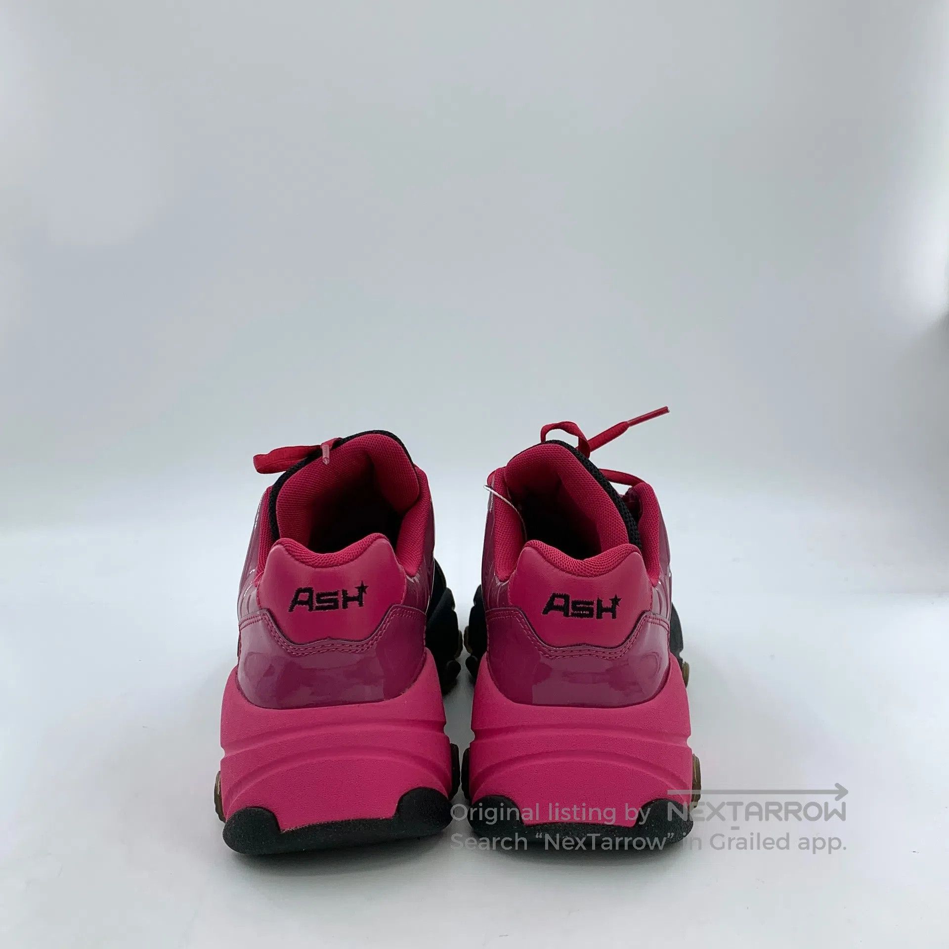 ASH ASH Color Block Lace-Up Casual Flat Sports Dad Shoes| Size US 7 / EU 40 - 4 Thumbnail