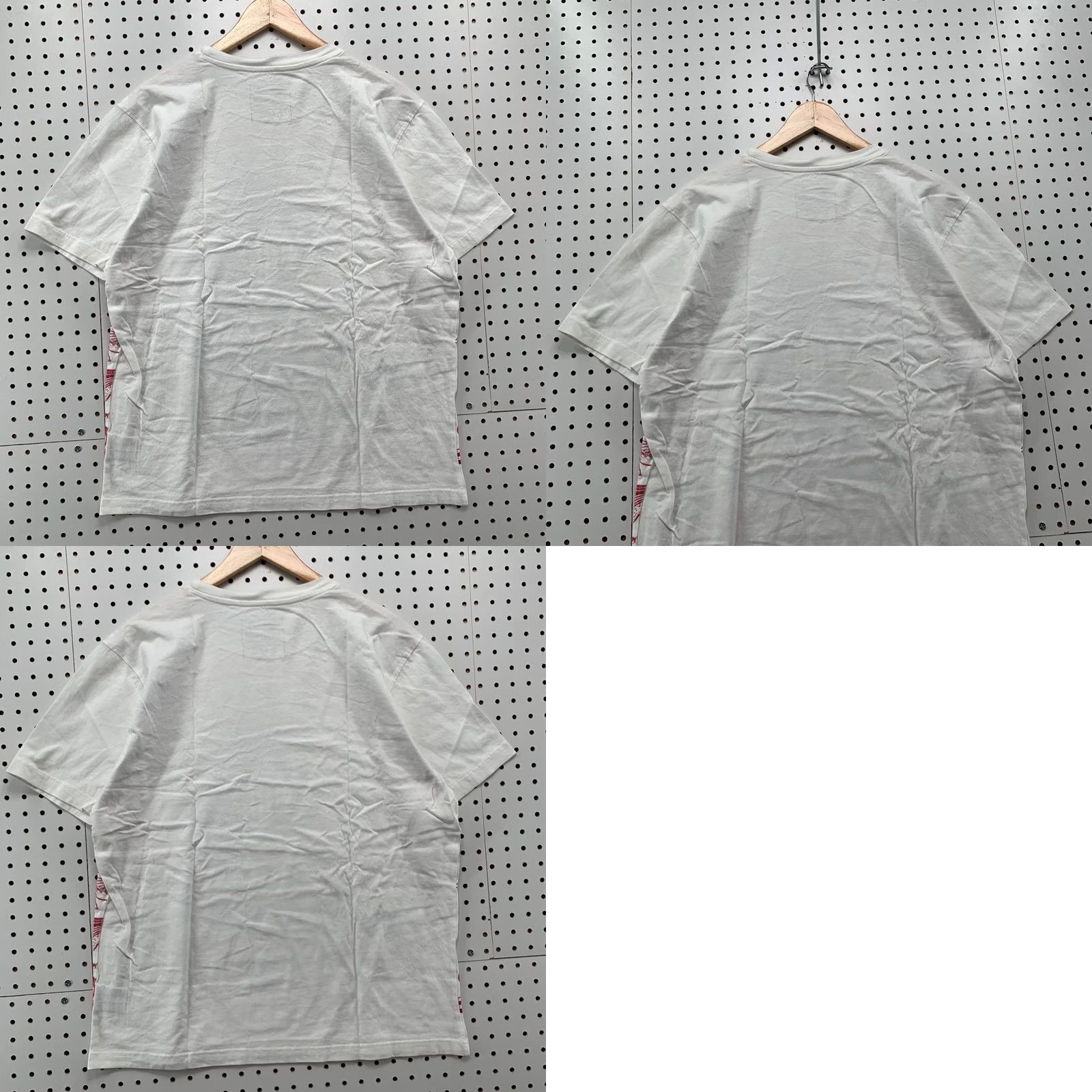 Gloverall Parish Nation Shirt Mens XL White Nations AOP Red All Over Print MONEY Graphic Men 5x28 Size US XL / EU 56 / 4 - 10 Thumbnail
