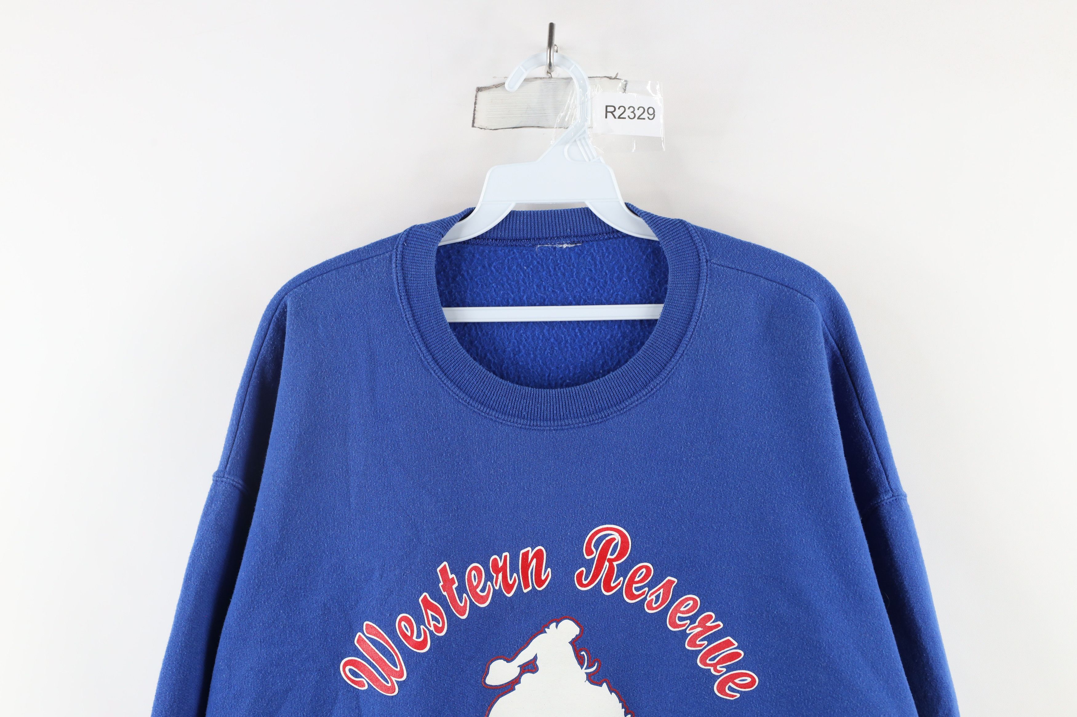 Vintage Vintage 90s Out Case Western Reserve University Sweatshirt Size US XL / EU 56 / 4 - 2 Thumbnail