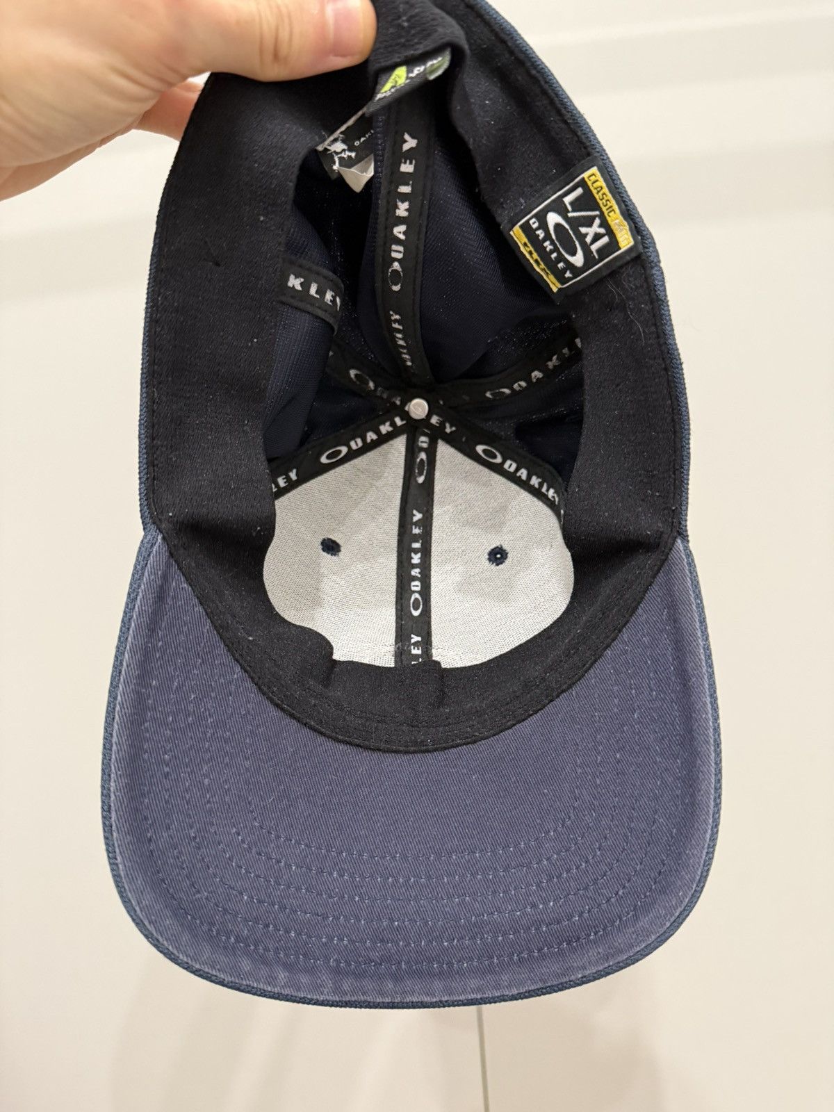 Oakley Vintage Oakley LX Tincan Baseball Big Logo Hat 032c 424 Size ONE SIZE - 5 Thumbnail