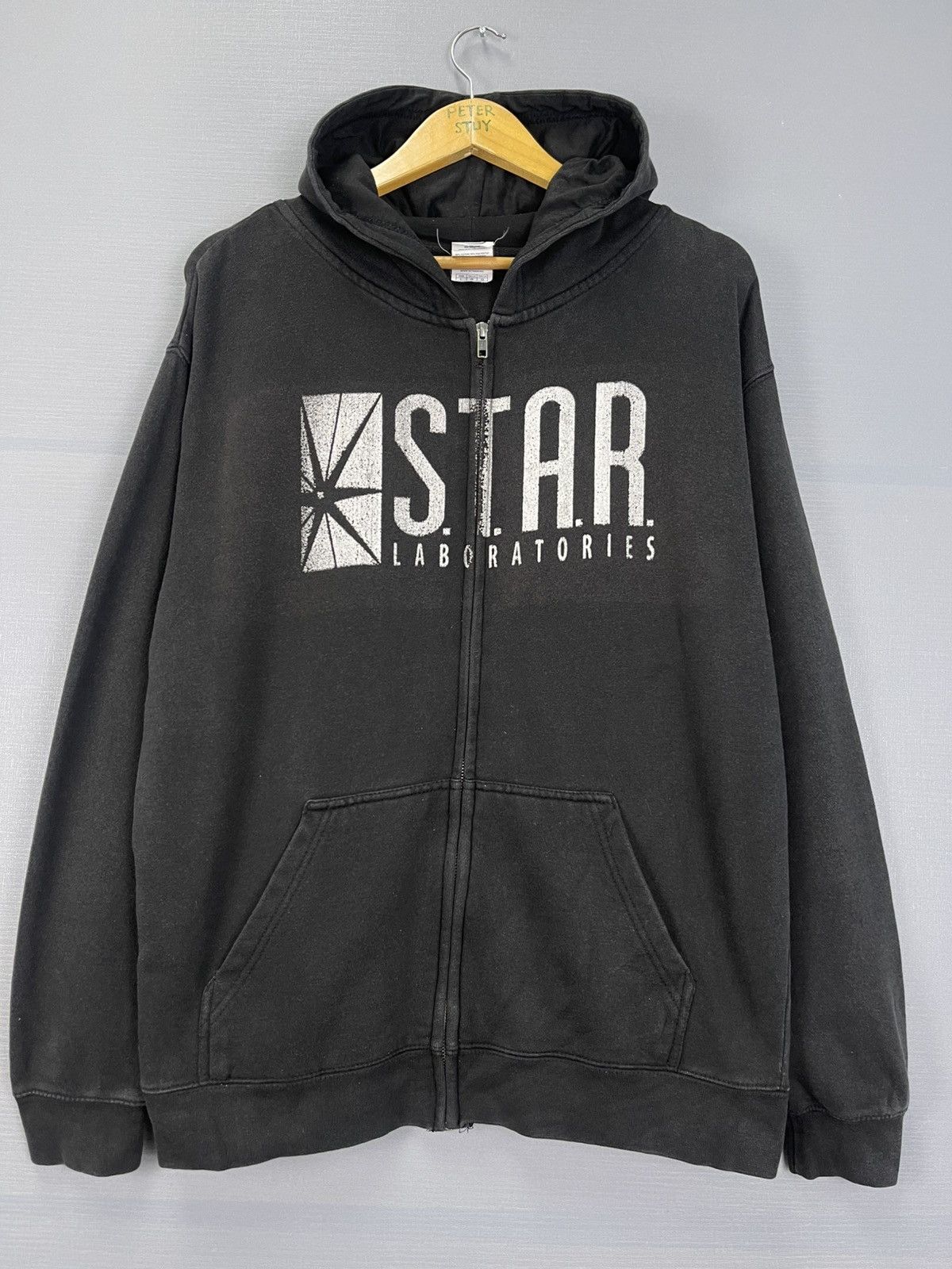 Japanese Brand × Vintage Vintage Star Laboratories Hoodie Size US L / EU 52-54 / 3 - 2 Thumbnail