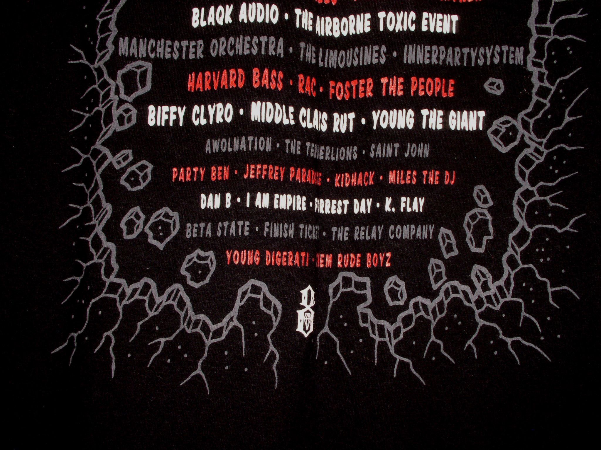 Rap Tees BFD Concert Shirt 2011 Mountain View Linkin Park Snoop Dogg Size US XL / EU 56 / 4 - 8 Thumbnail