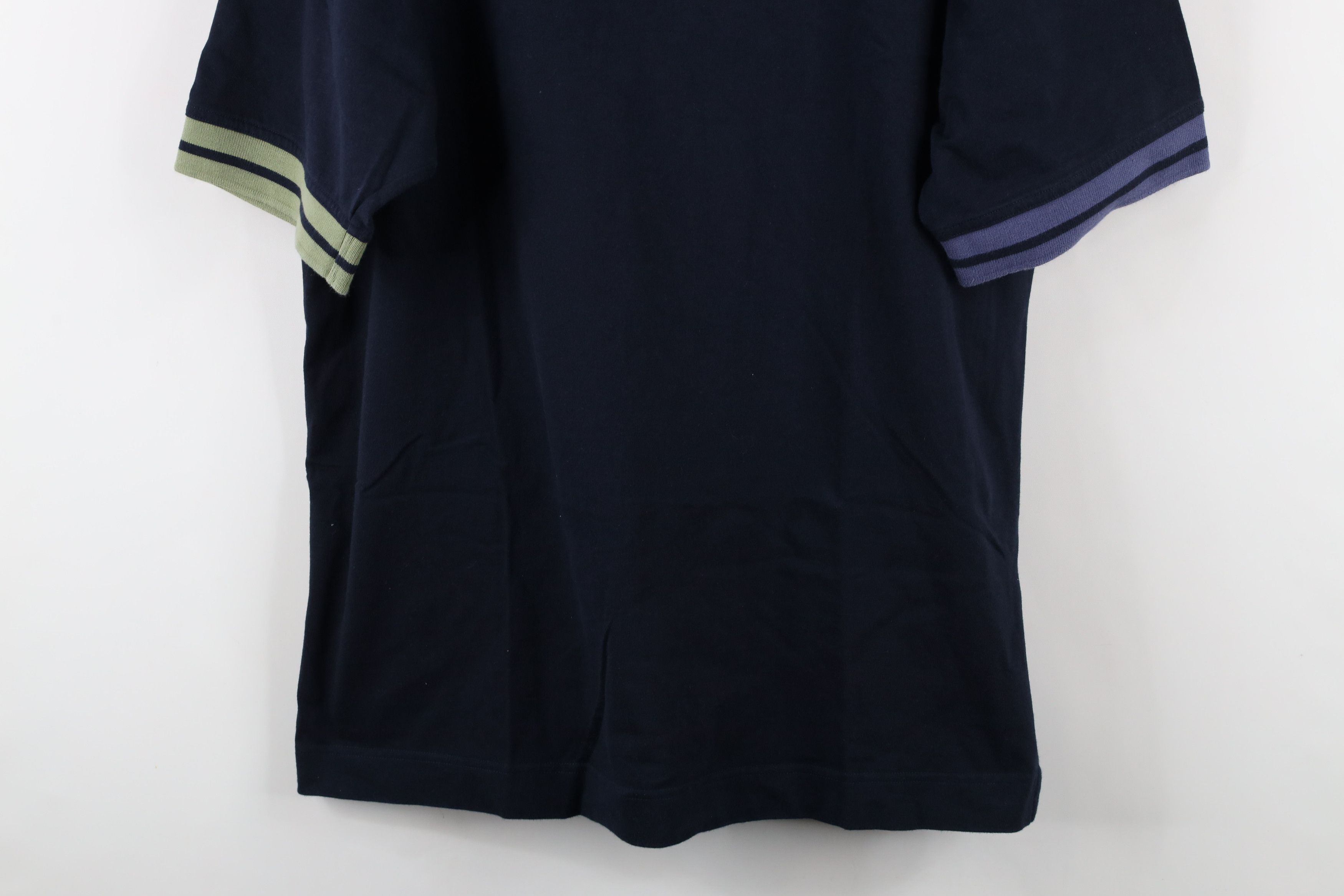 Vintage Vintage 90s ESPN Short Sleeve Collared Polo Shirt Blue Size US L / EU 52-54 / 3 - 3 Thumbnail