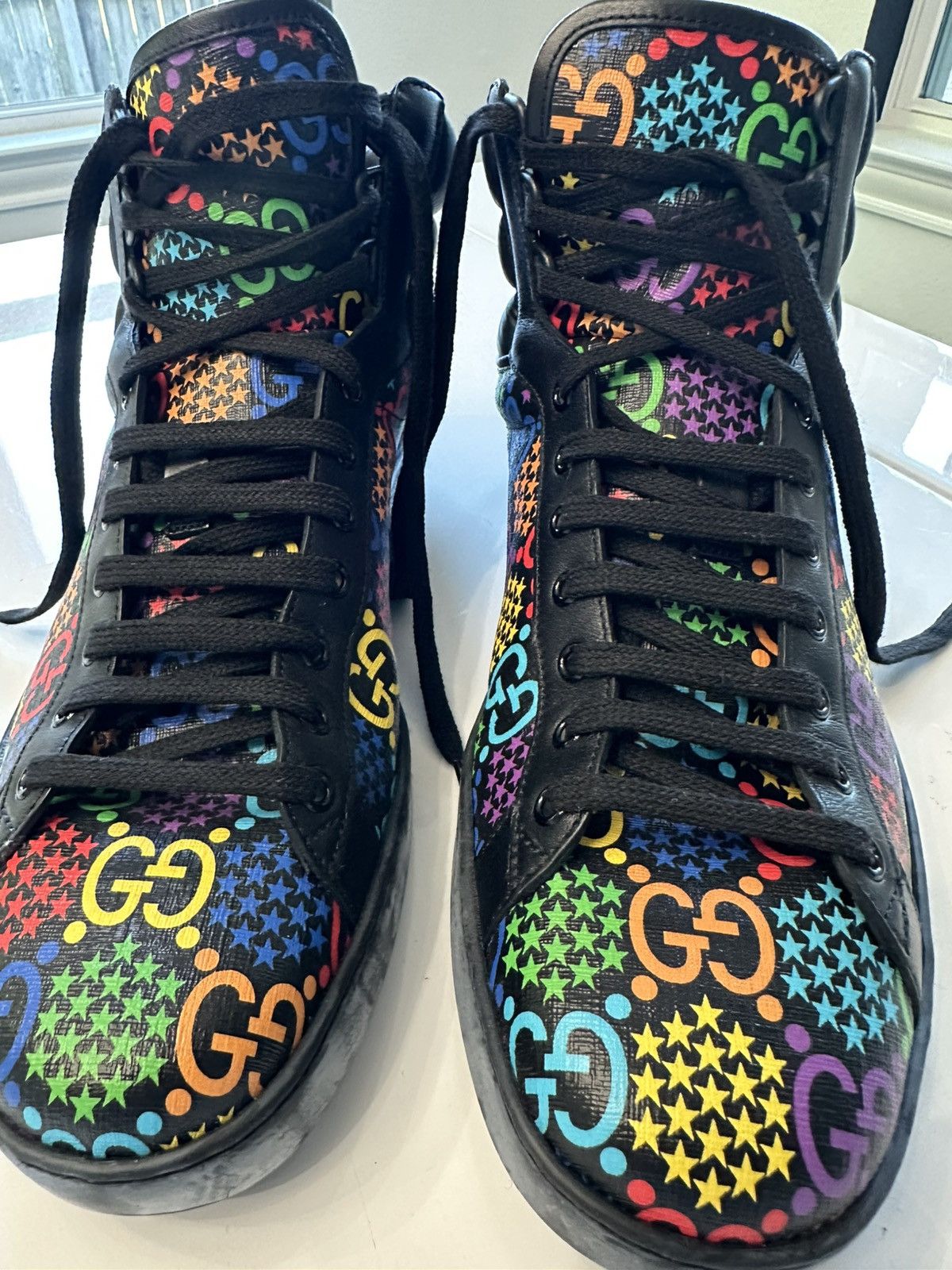 Gucci Gucci high top Size US 11 / EU 44 - 1 Thumbnail