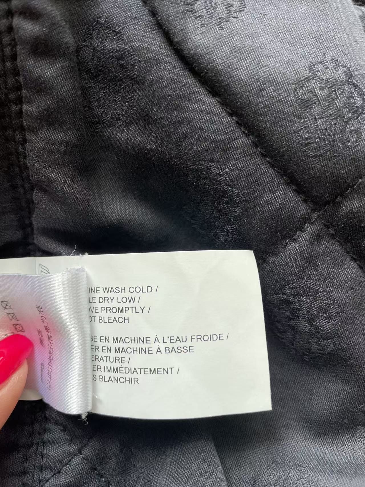 Chrome Hearts Chrome Hearts Black Wash Denim Dagger Zip Jacket Size US L / EU 52-54 / 3 - 16 Thumbnail