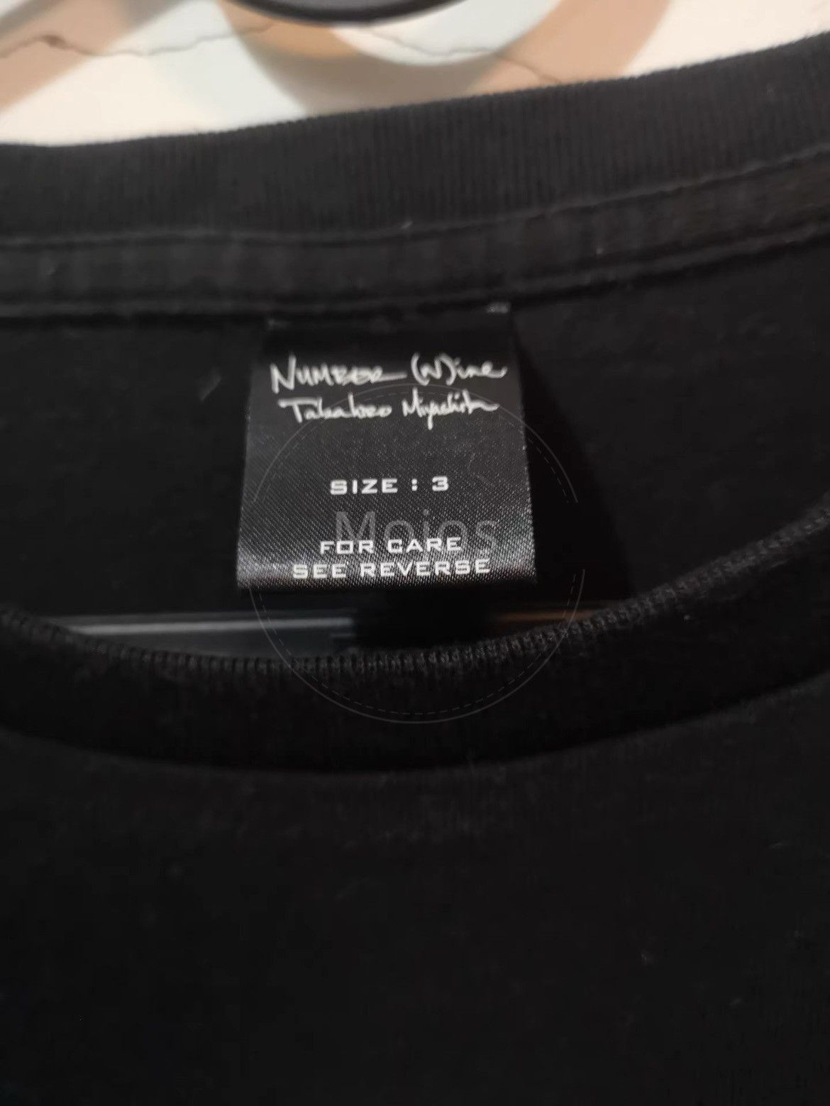 Number (N)ine Sz 3 Number Nine 03SS Clock Tee-2508 Size US L / EU 52-54 / 3 - 3 Thumbnail