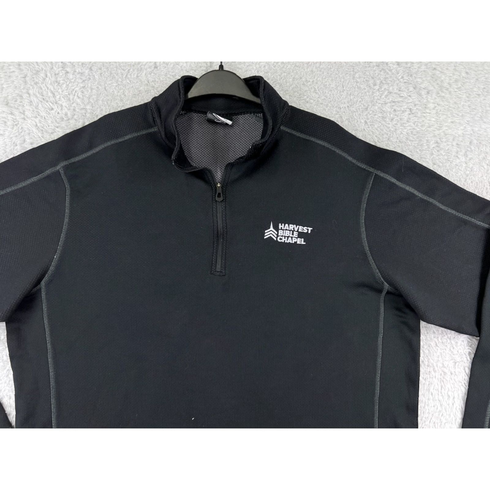 Nike Nike Sweater Mens 2XL Black 1/4 Zip Mock Neck Polyester Therma-Fit Golf Size US XXL / EU 58 / 5 - 6 Thumbnail