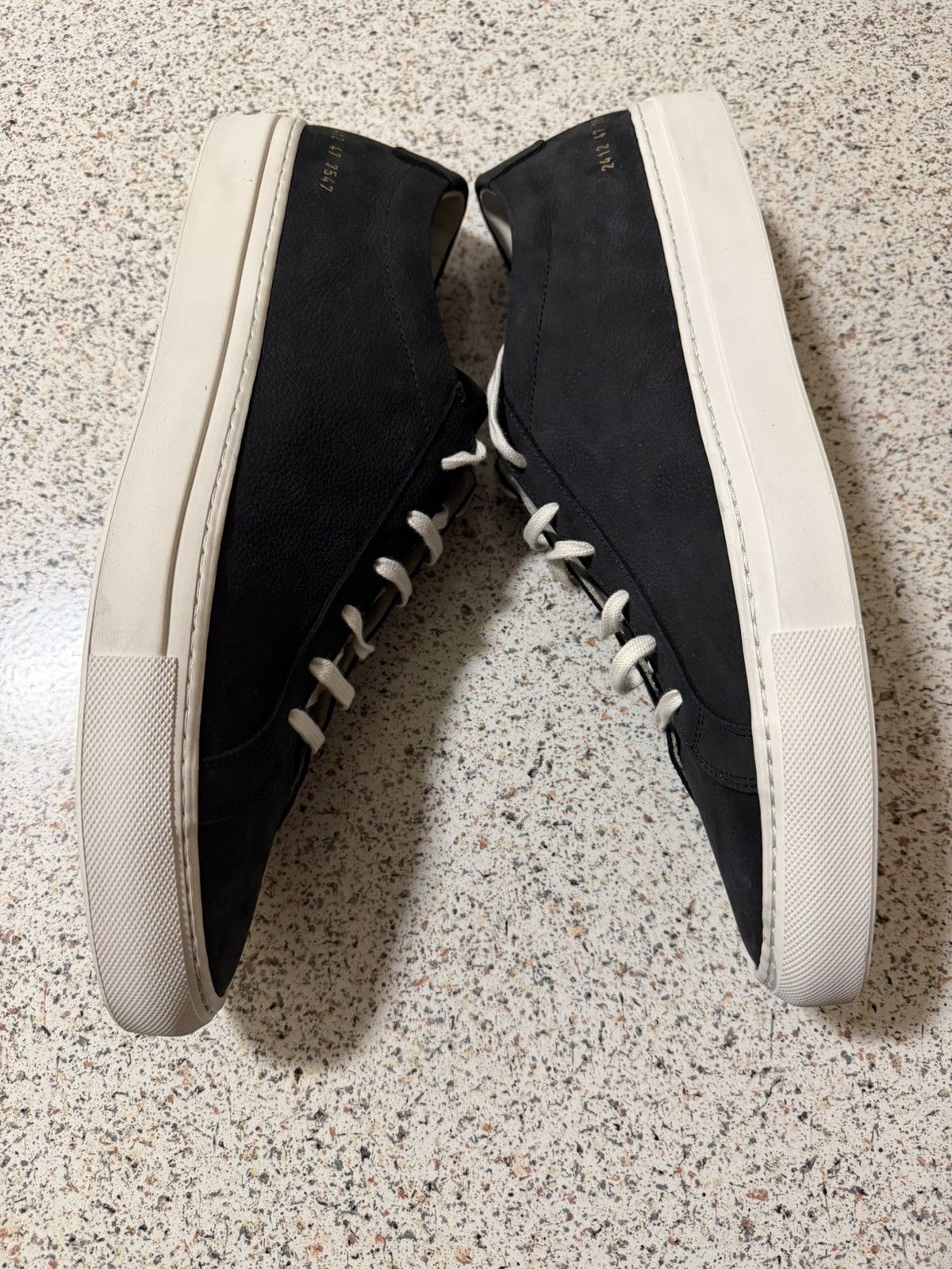 Common Projects Contrast Achilles Low Black Size US 14 / EU 47 - 2 Thumbnail