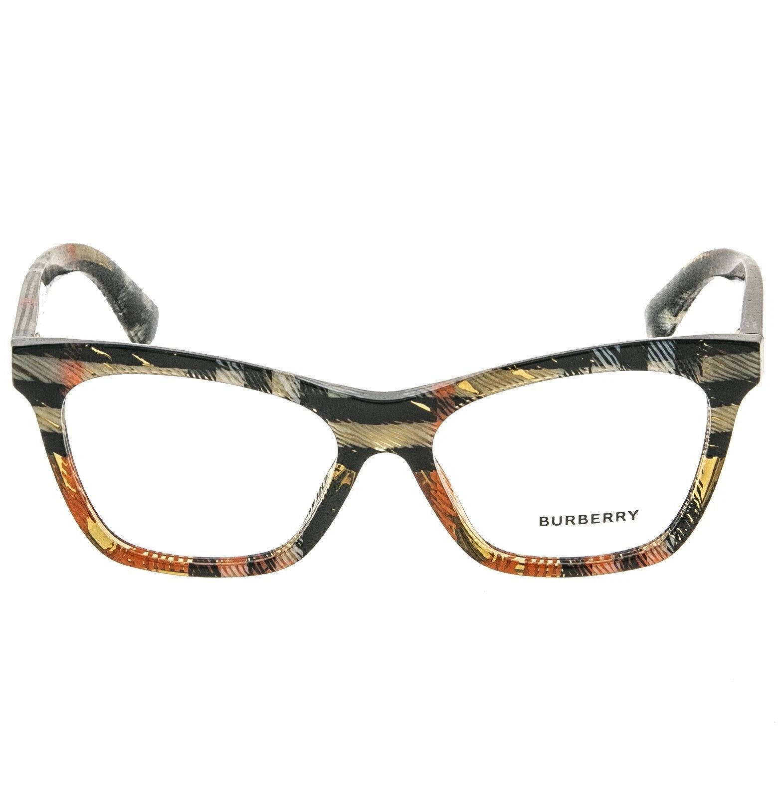 Burberry BURBERRY BE2416 Brown Check Classic Eyeglasses Optical 2416 Size ONE SIZE - 8 Thumbnail