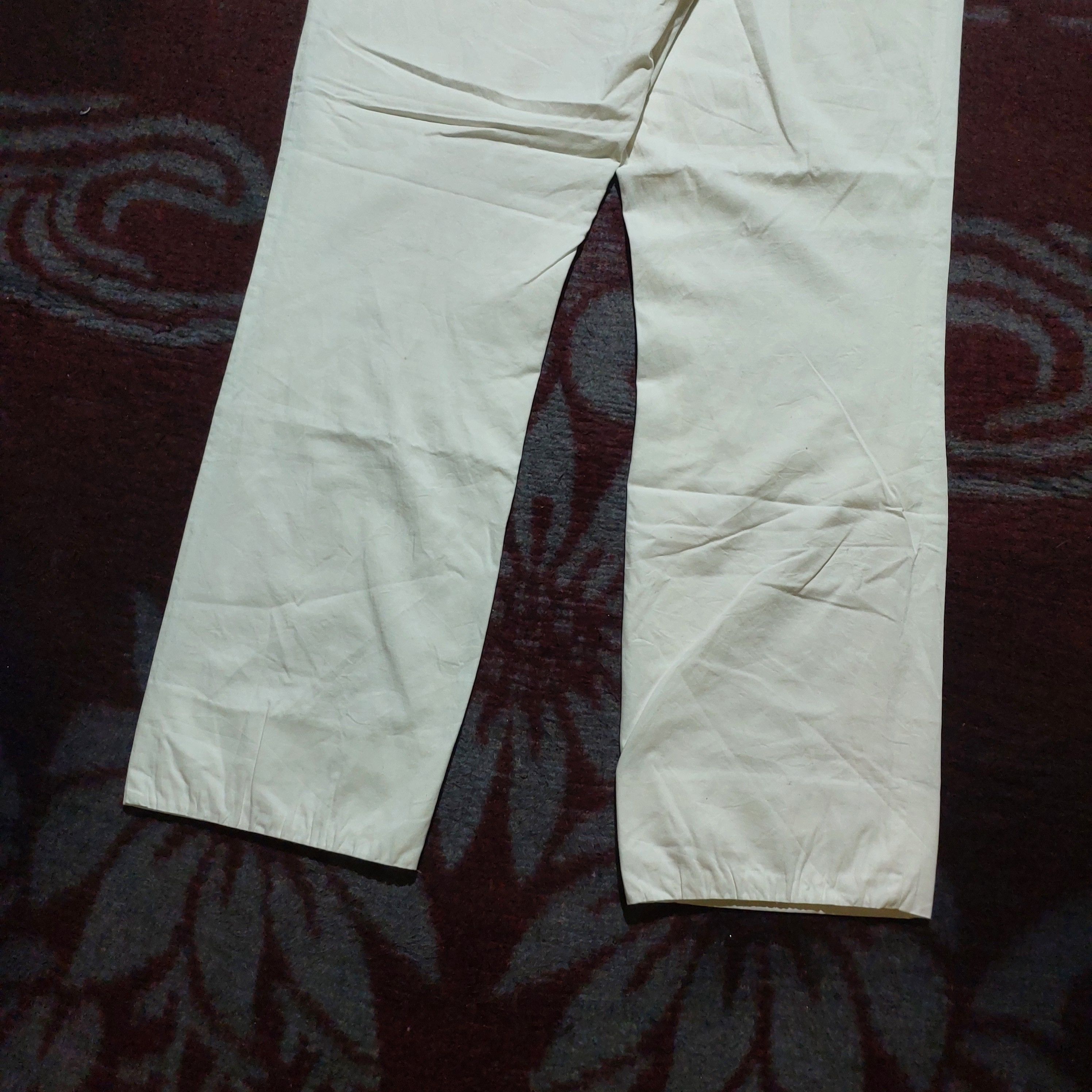 Hermes Hermes Paris ivory white casual trousher pants Size US 32 / EU 48 - 5 Thumbnail
