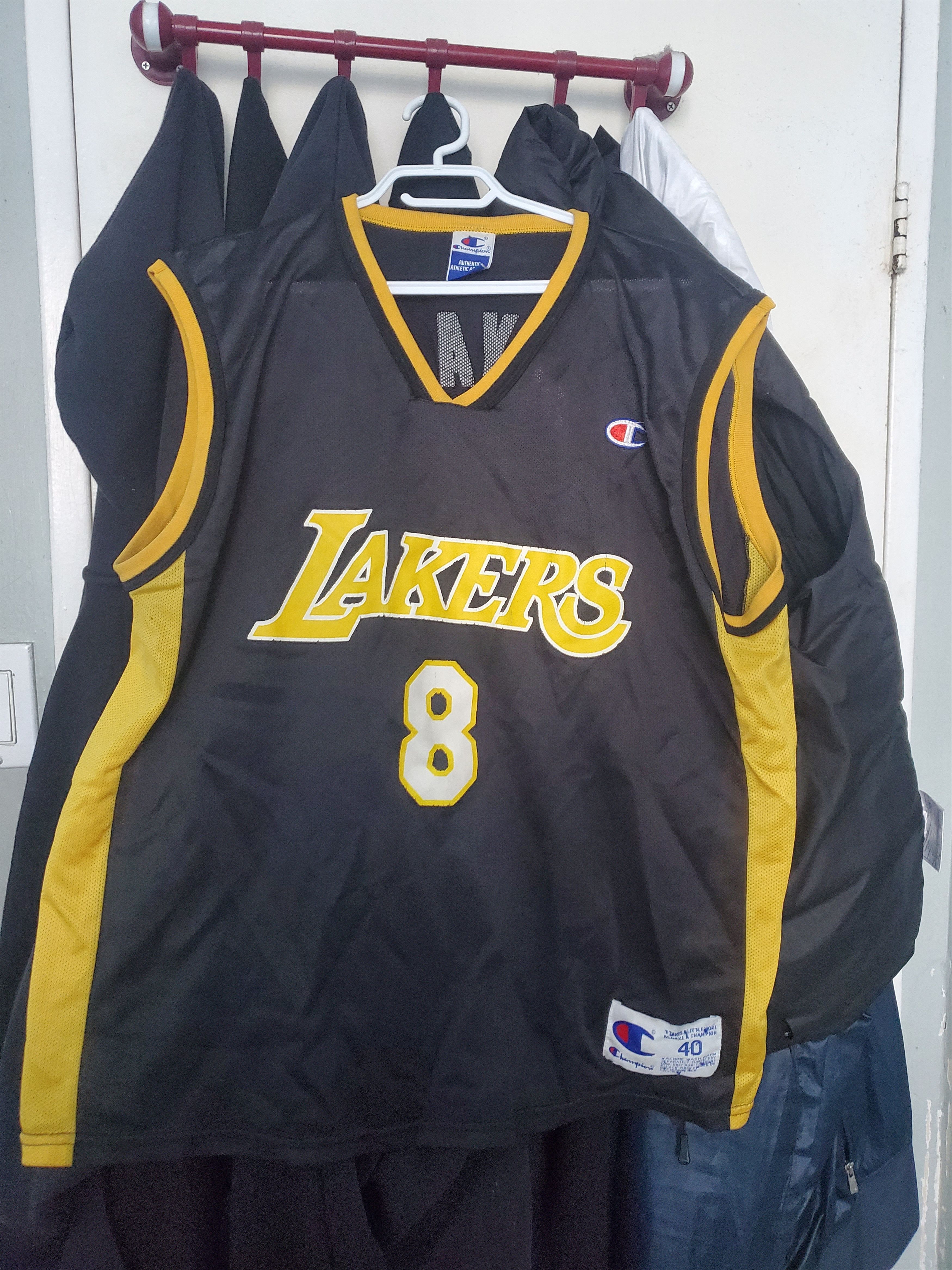 Champion NBA LA Lakers Kobe Bryant Black Gold Large Jersey Size US L / EU 52-54 / 3 - 2 Thumbnail