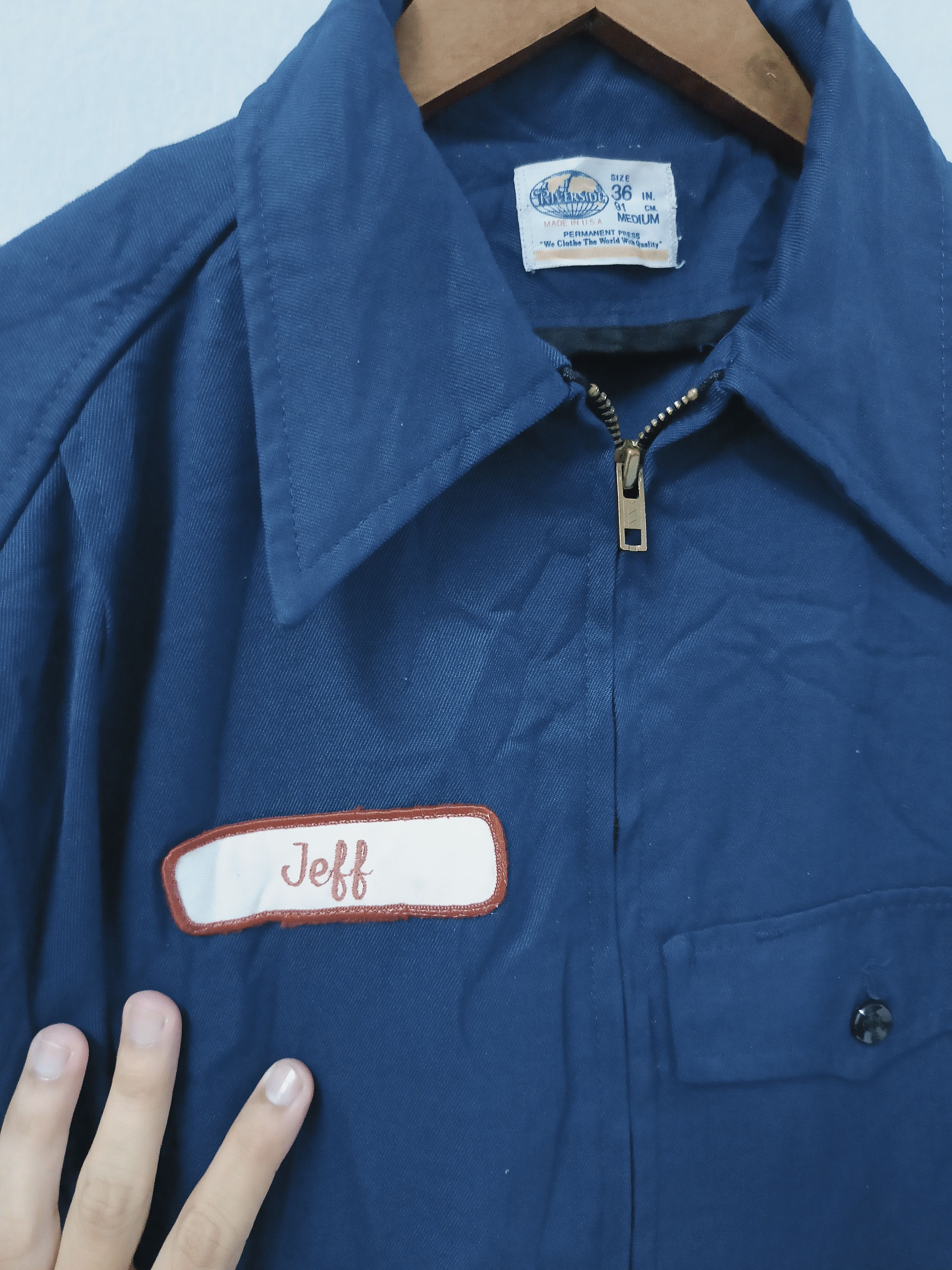 Other Vtg 80's Riverside Workwear Trucking co. Size US M / EU 48-50 / 2 - 6 Thumbnail