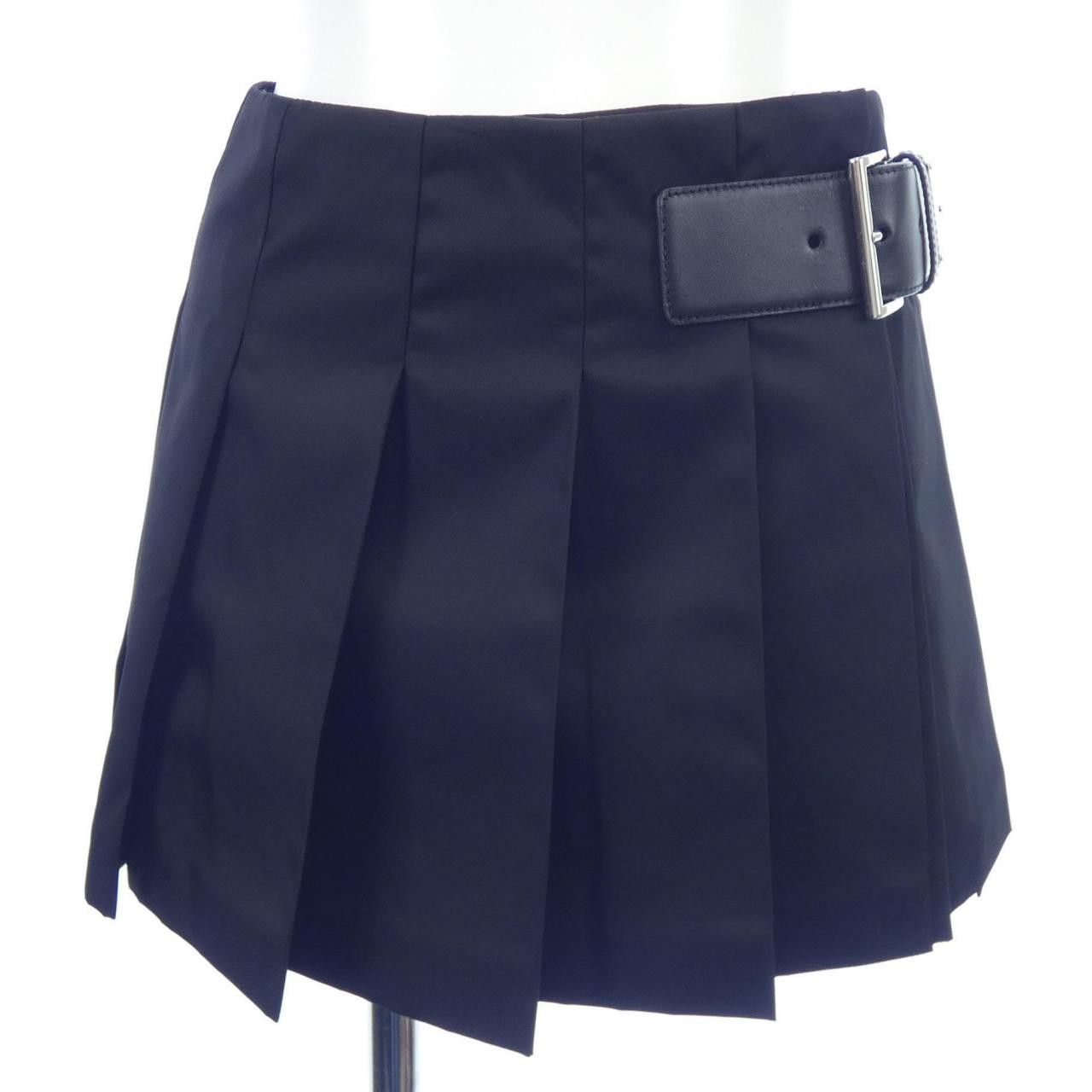 Prada Prada Prada Triangle Logo Re-Nylon Skirt Textile Skirts 21H922S2221WQ8 DUTY FREE for USA Size ONE SIZE - 1 Thumbnail