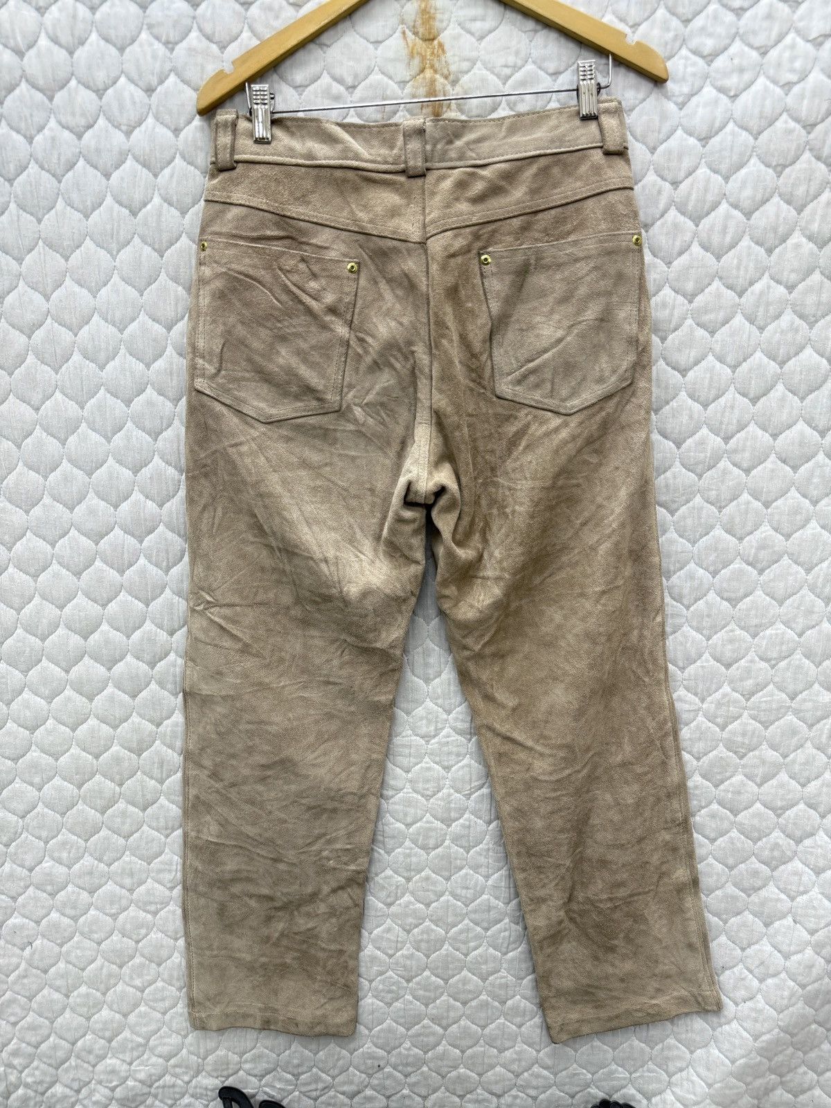 Schott 🔥🔥🔥STEALS VTG SCHOTT BROSS LEATHER PANTS Size US 31 - 1 Thumbnail