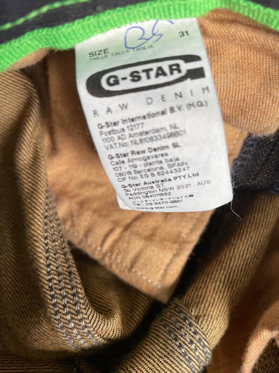 G-Star Vintage G Star Denim Shorts Size US 31 - 12 Thumbnail