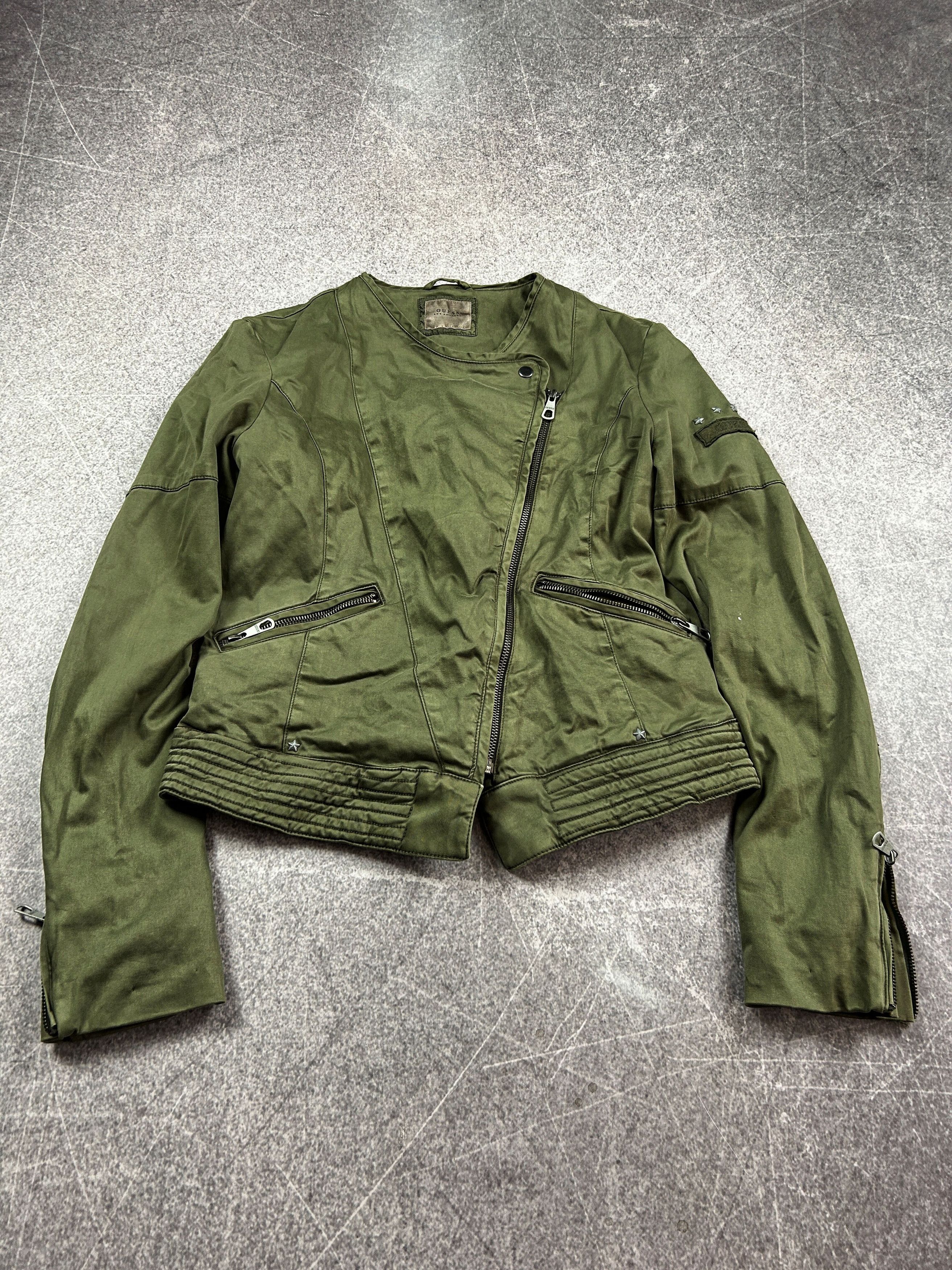 VTG Archive Hysteric Glamour Style Military Cargo Jacket 90s