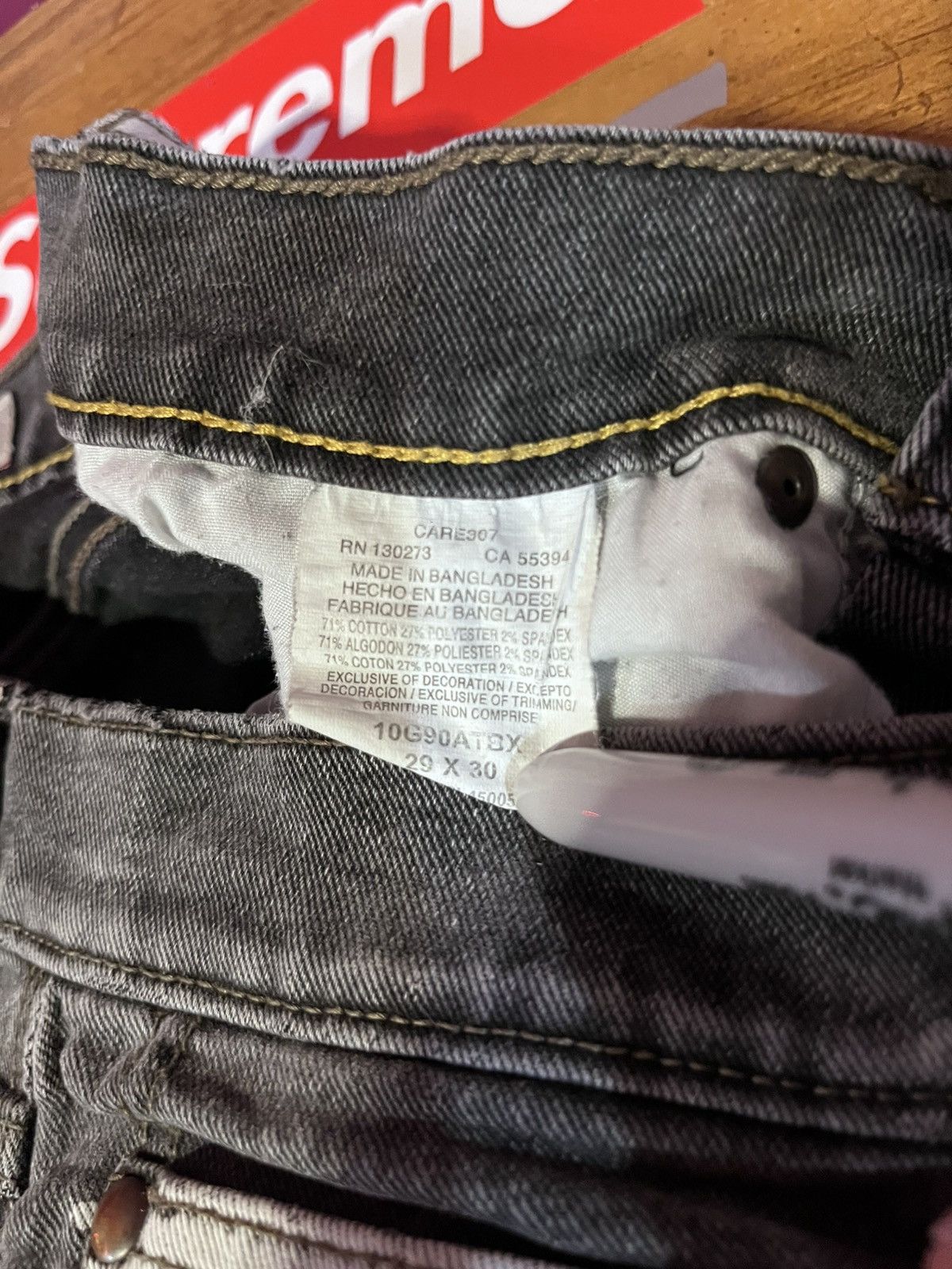 Other Custom bleach jeans Size US 29 - 12 Thumbnail