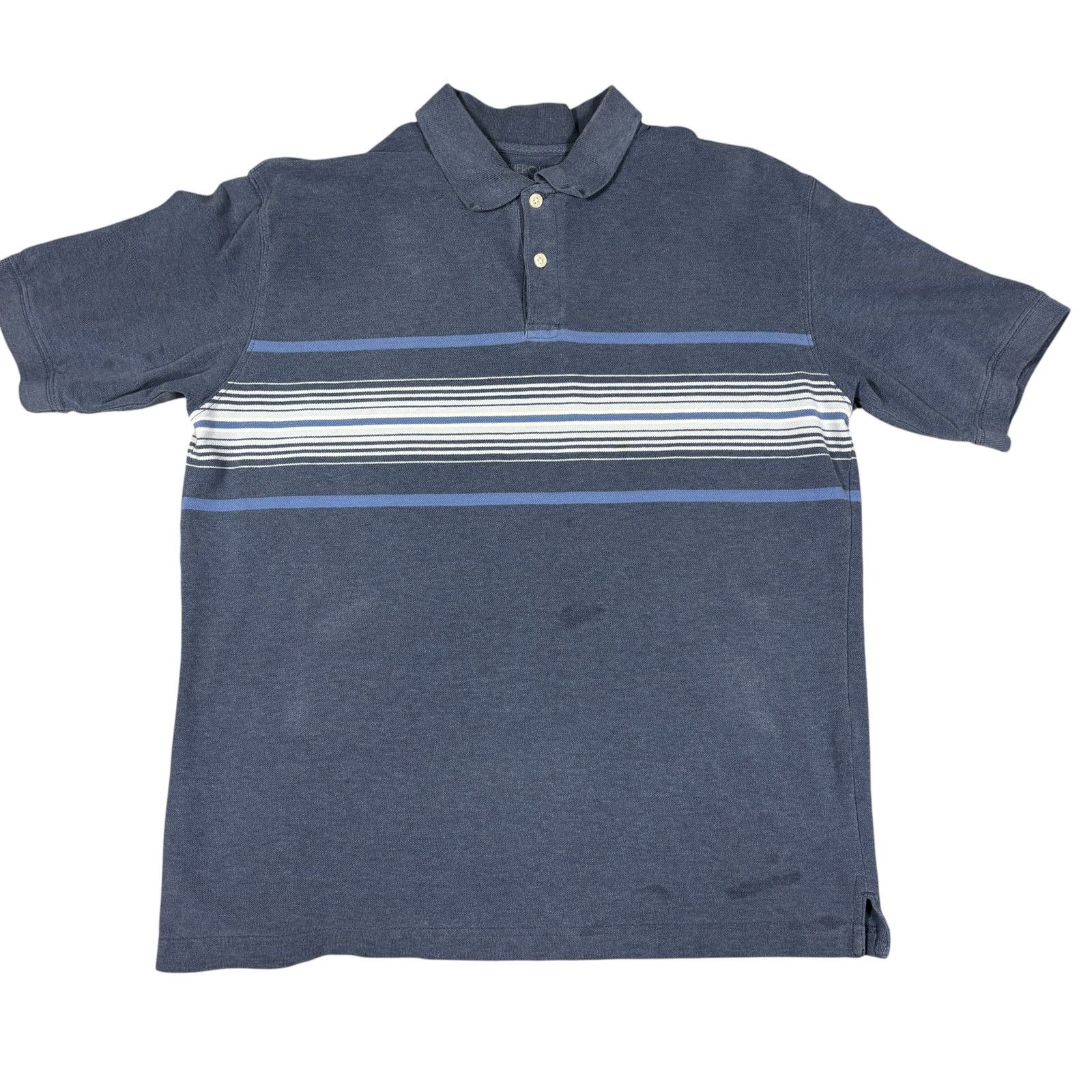 Cherokee y2k 2000s style striped Cherokee polo mens large casual Size US L / EU 52-54 / 3 - 1 Thumbnail