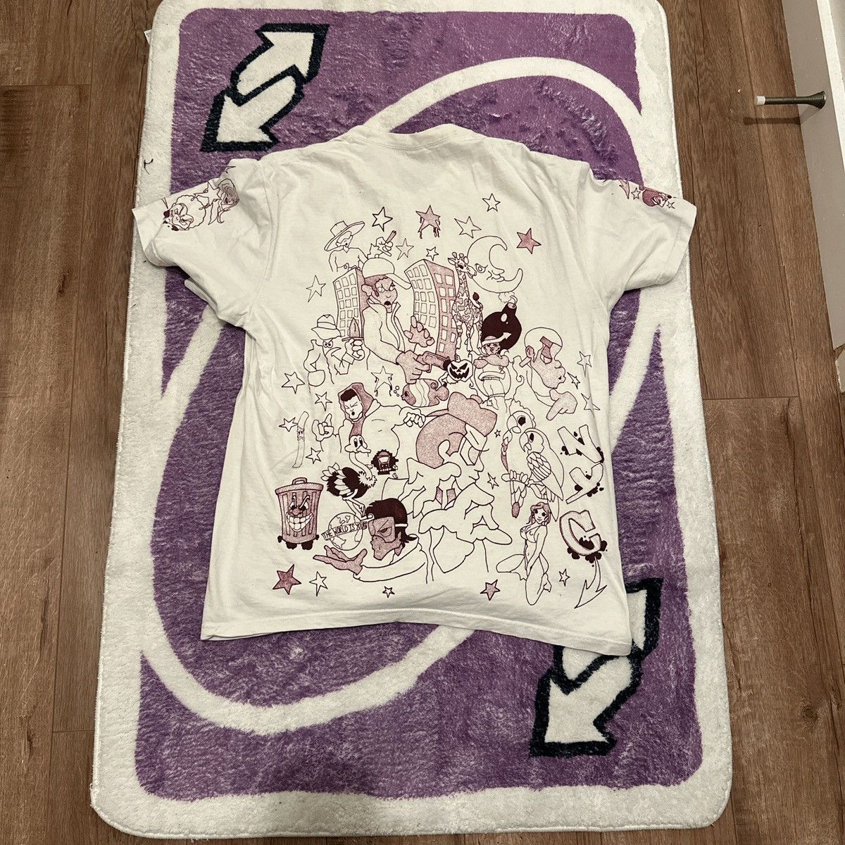 Supreme Supreme Pink Downtown Tee Size US M / EU 48-50 / 2 - 2 Thumbnail