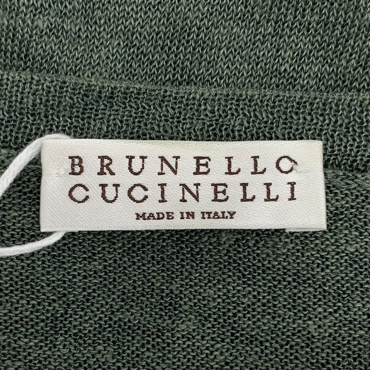 Brunello Cucinelli Brunello Cucinelli Dark Green Long Sleeve Knit Sweater K26WX Size XS / US 0-2 / IT 36-38 - 5 Thumbnail