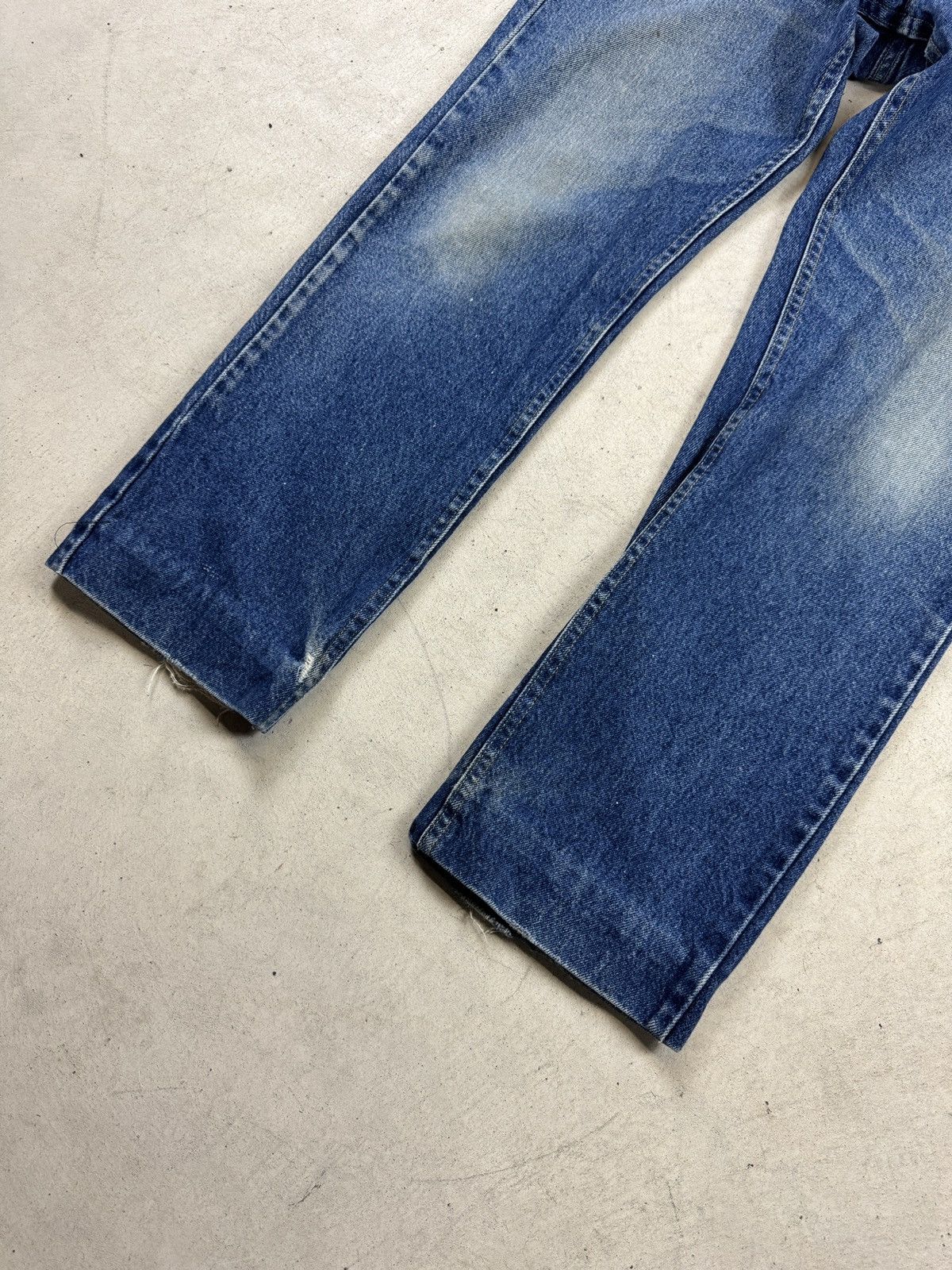 Lee × Vintage Vintage Lee Faded Denim Jeans Size US 36 / EU 52 - 2 Thumbnail