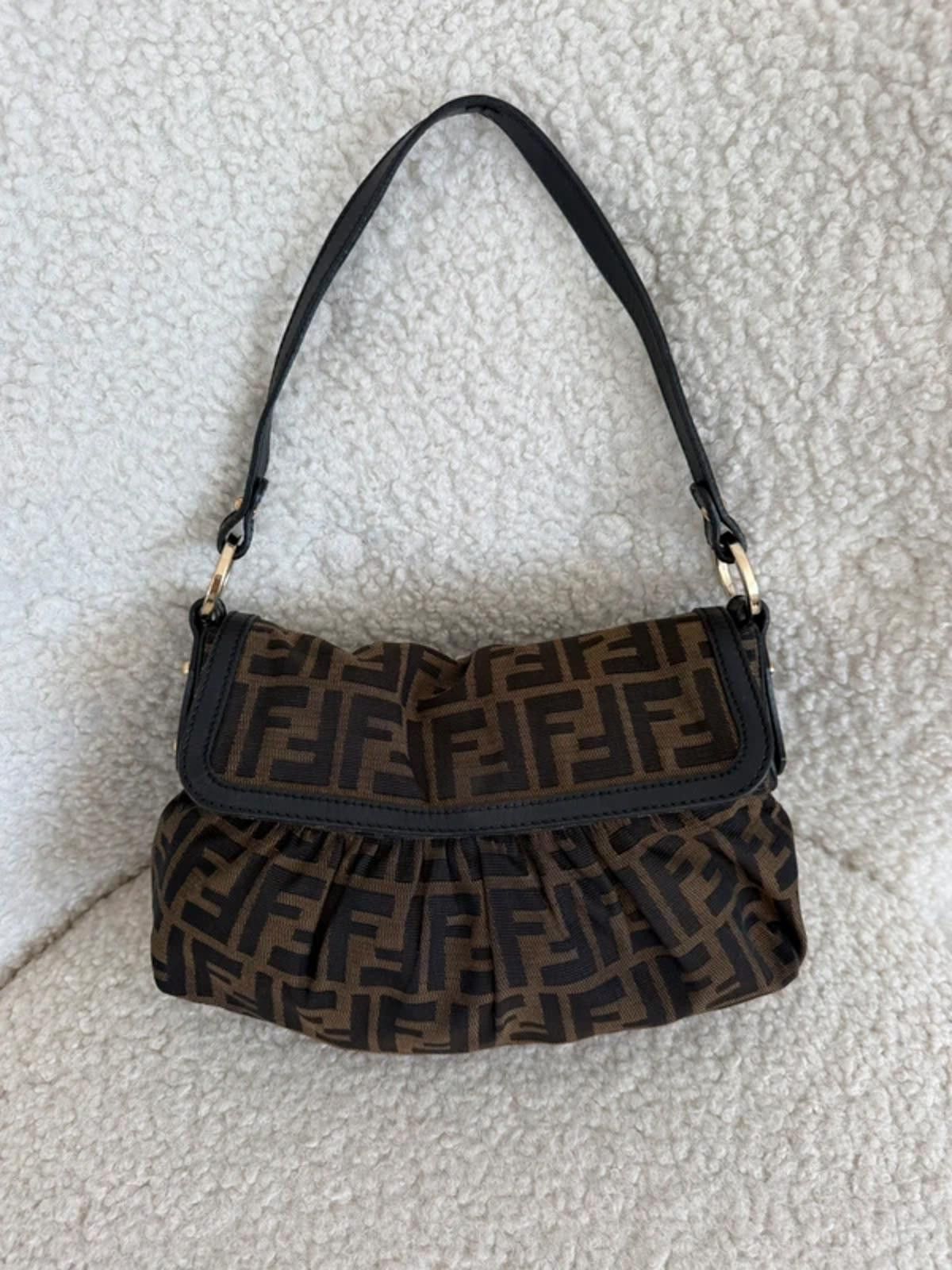 Fendi Fendi Zucca Chef Hobo – Small Size ONE SIZE - 3 Thumbnail