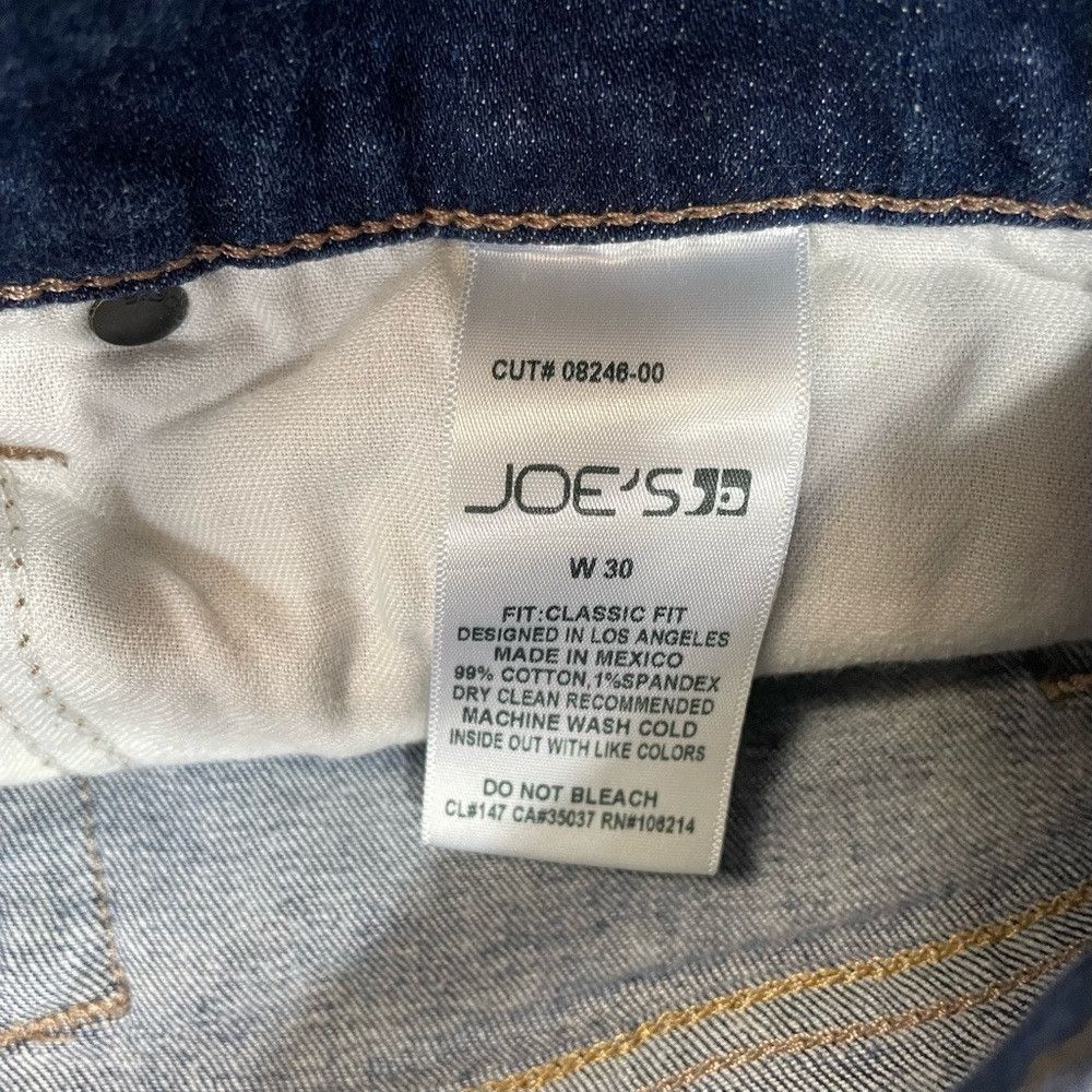 Joe's Joe's Straight Leg Blue Jeans Size 30 Size 30" / US 8 / IT 44 - 7 Thumbnail
