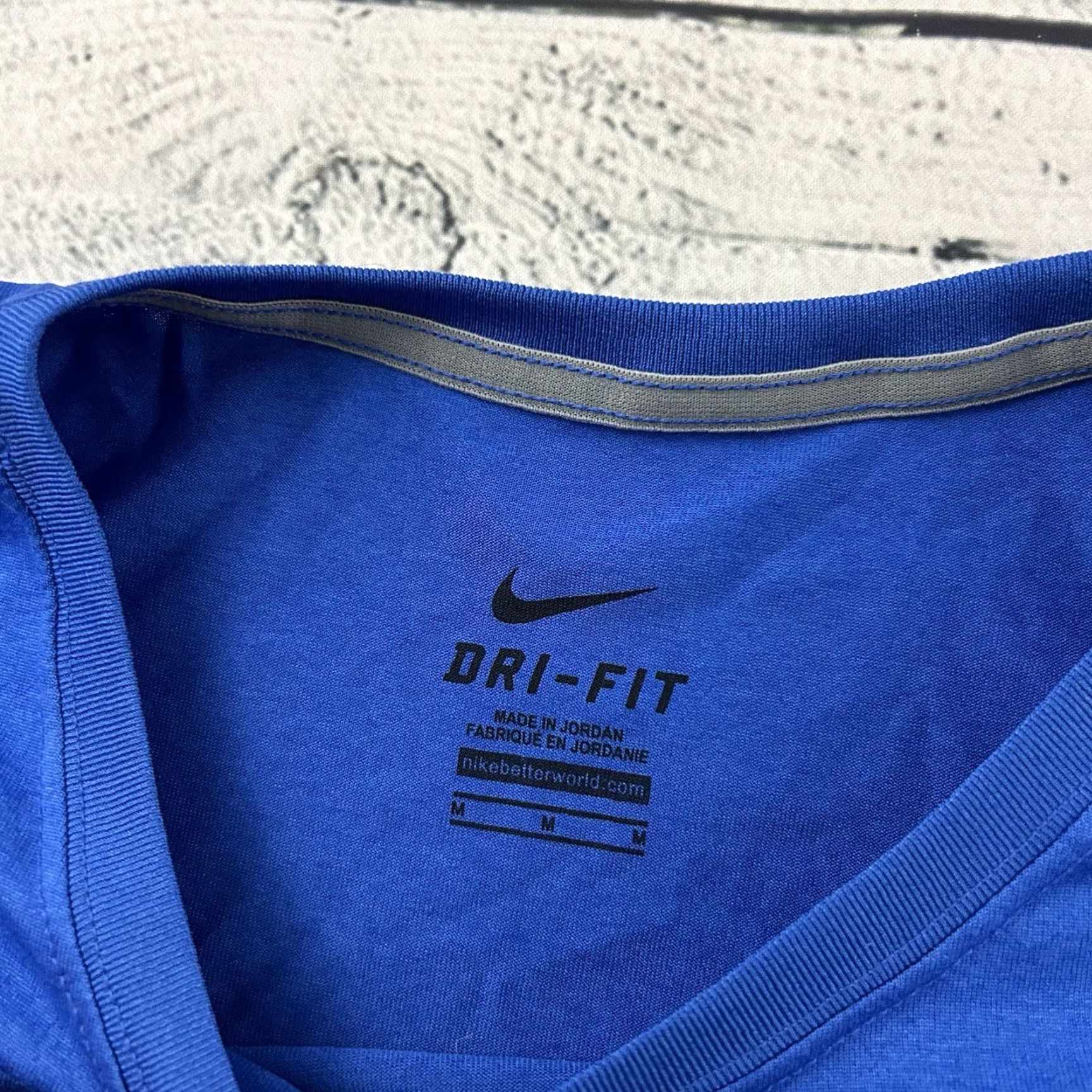 Nike Nike Dri-Fit USA Weightlifting Long Sleeve T Shirt Women's Medium Blue Size M / US 6-8 / IT 42-44 - 3 Thumbnail