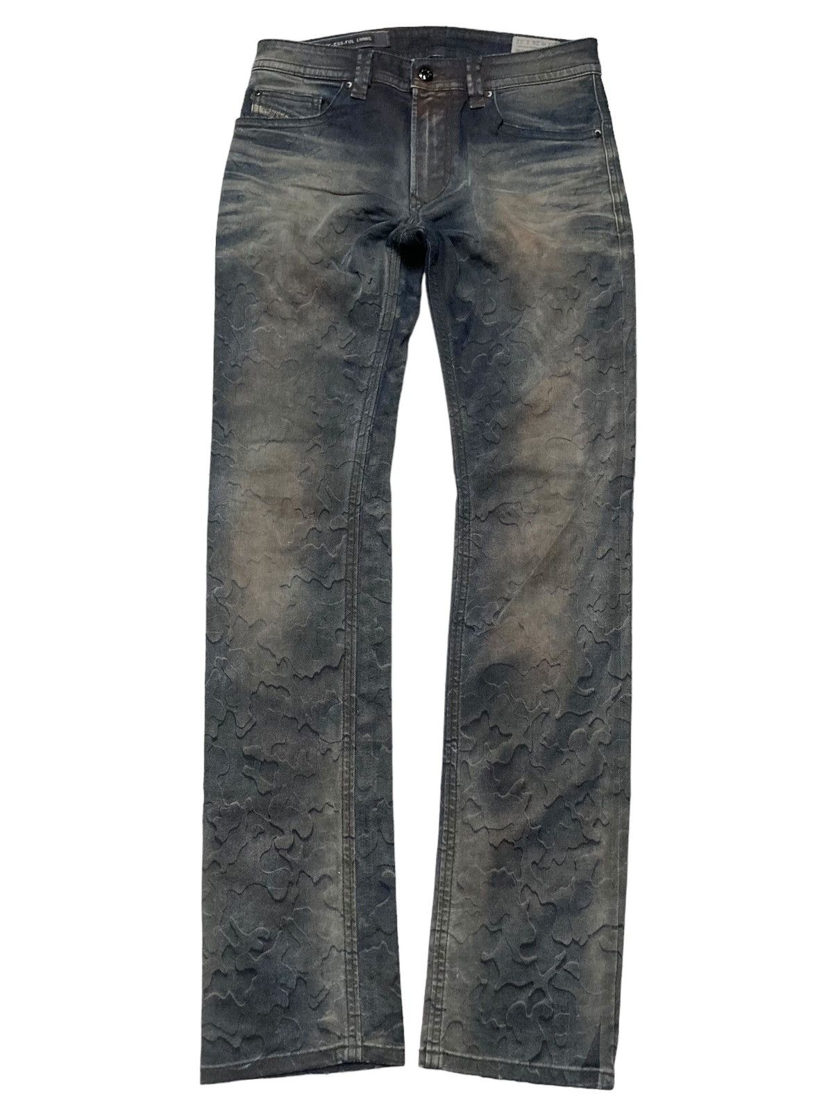 Diesel × Japanese Brand Vintage y2k Diesel Jeans Distressed Denim Faded Washed Size US 28 / EU 44 - 1 Thumbnail