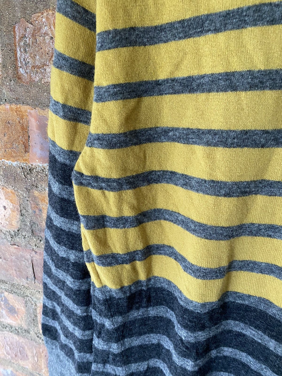 Zucca 2000s Stripe wool knit shirt Size M / US 6-8 / IT 42-44 - 5 Thumbnail