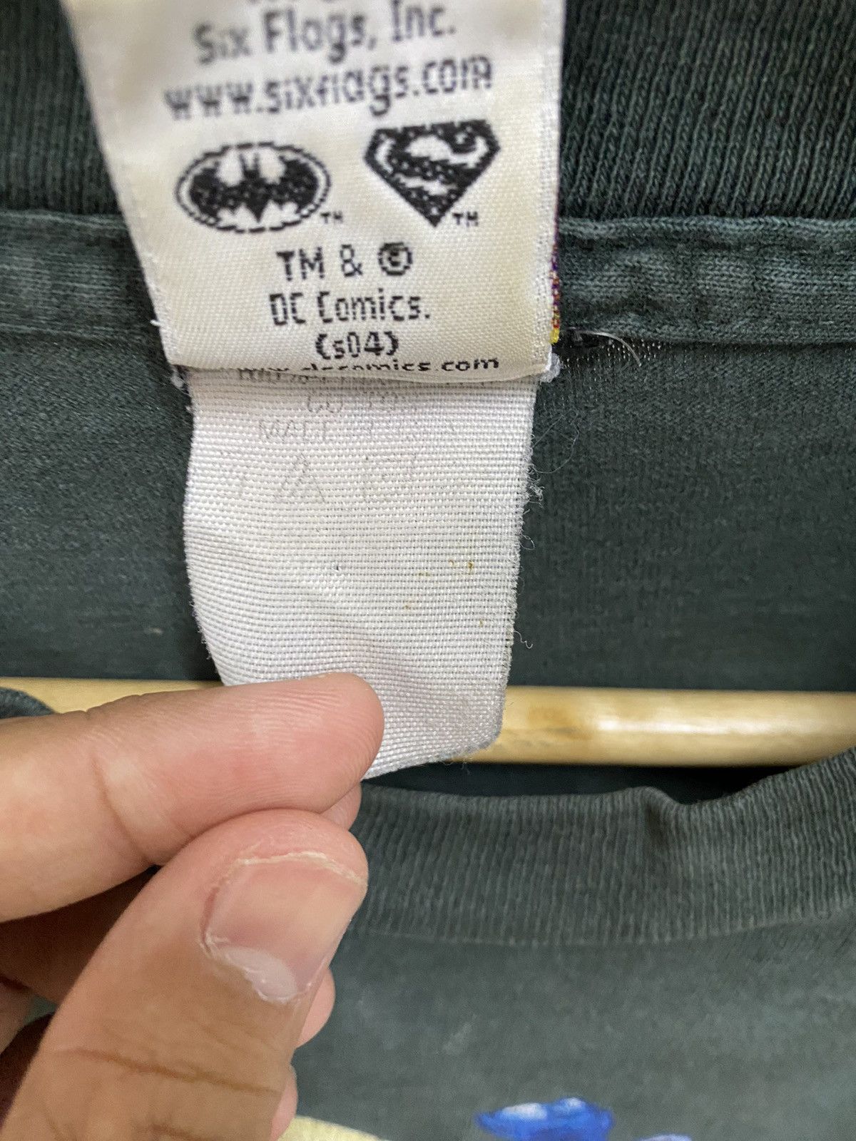 DC Comics × Vintage Vintage Crazy Shirt Batman Tye Dye Size US XL / EU 56 / 4 - 9 Thumbnail