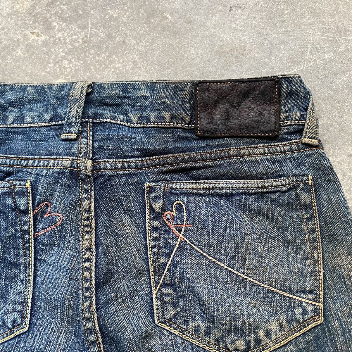 45rpm 45rpm Love Stitched Denim Size US 31 - 5 Thumbnail