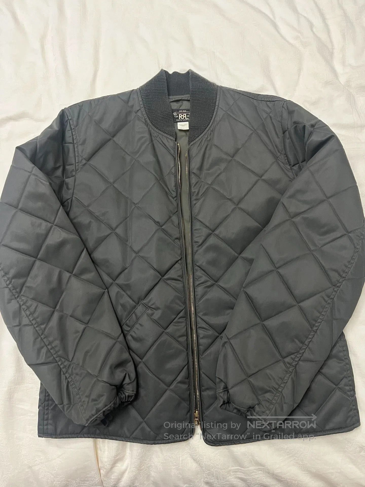 RRL Ralph Lauren RRL Vintage Black Padded Men's Jacket. Size US M / EU 48-50 / 2 - 1 Thumbnail