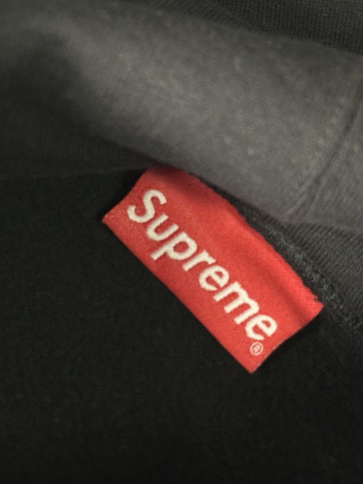 Supreme Supreme Big logo Hooded Sweatshirt Black Size US S / EU 44-46 / 1 - 4 Thumbnail