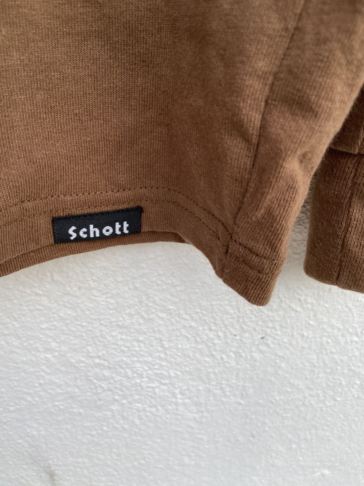 Schott 🔥 Schott NYC t shirt long sleeve sun faded Size US XL / EU 56 / 4 - 10 Thumbnail