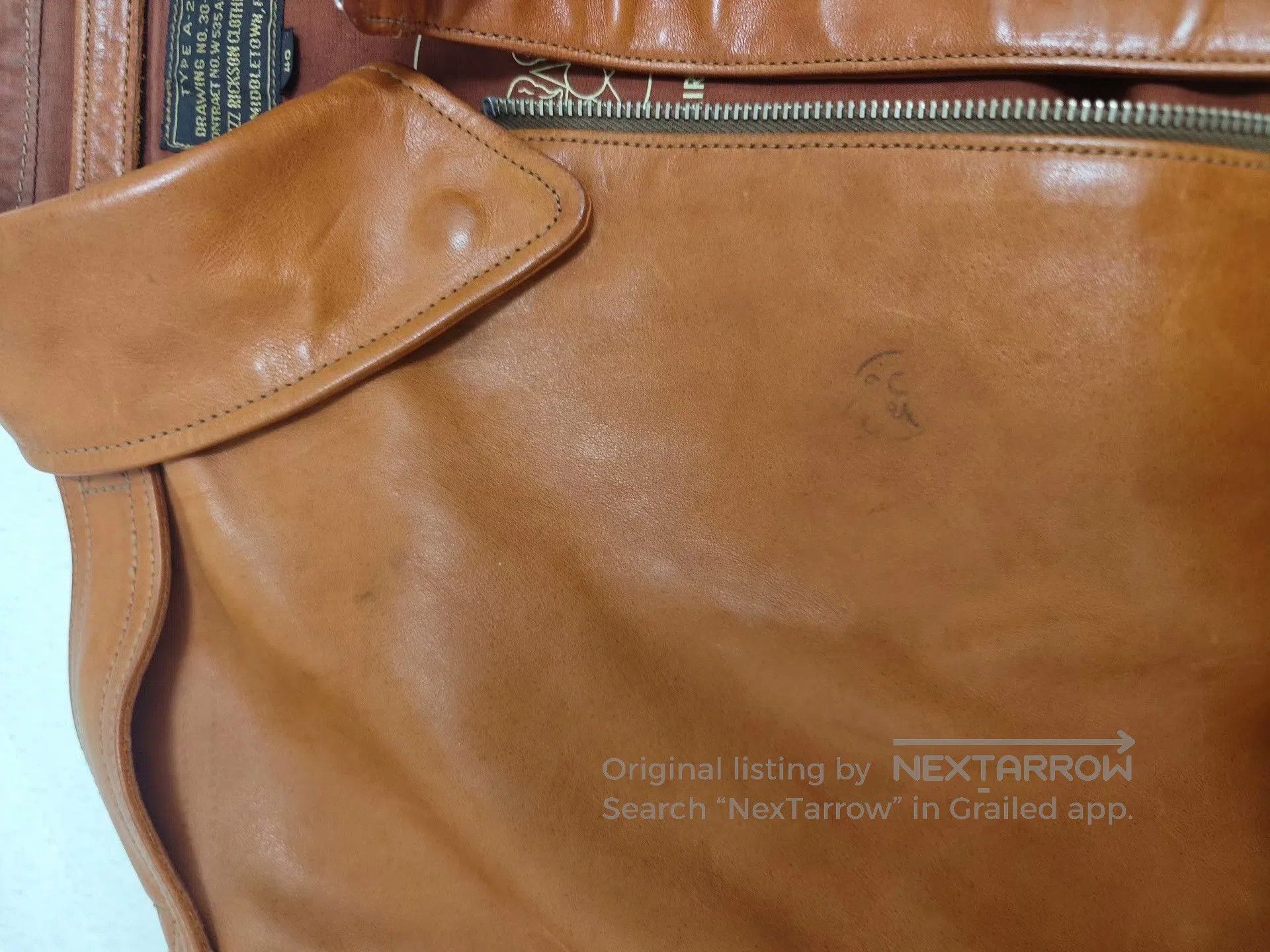 Buzz Rickson's Buzz Rickson Type A2 Flight Jacket. Size US XXS / EU 40 - 8 Thumbnail