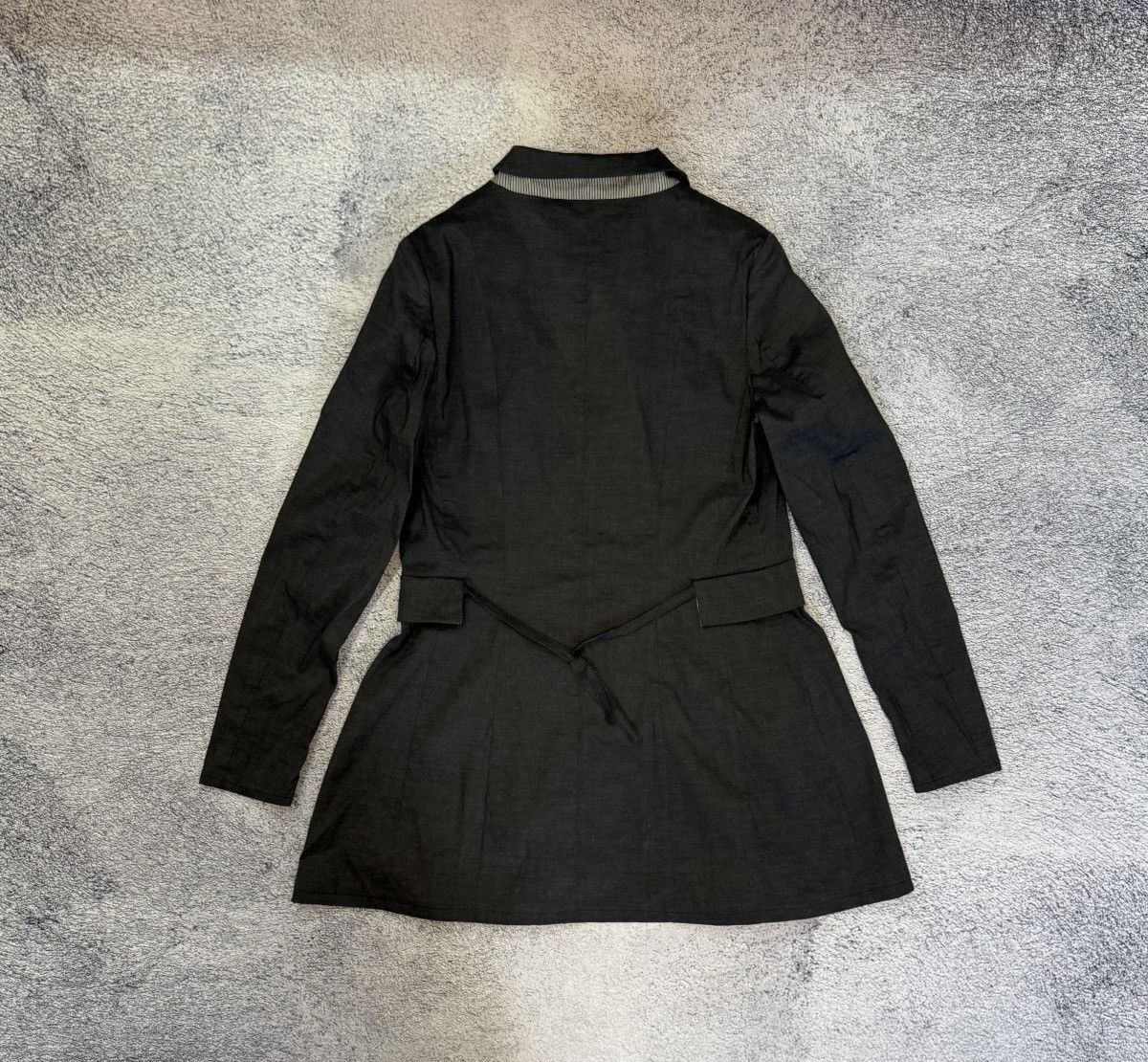 Annette Gortz Annette Gortz Women’s Blazer Shirt Dress Linen Germany 38 Size M / US 6-8 / IT 42-44 - 16 Thumbnail