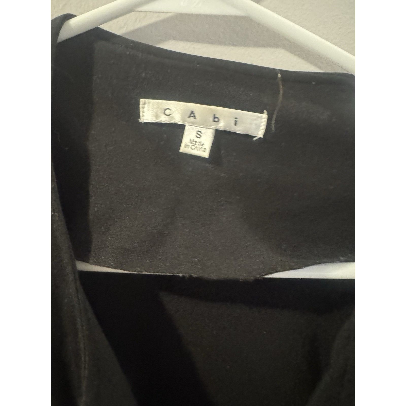 Other CAbi Black Point Asymmetrical Zip Snap Flap Moto Jacket Size Size S / US 4 / IT 40 - 5 Thumbnail