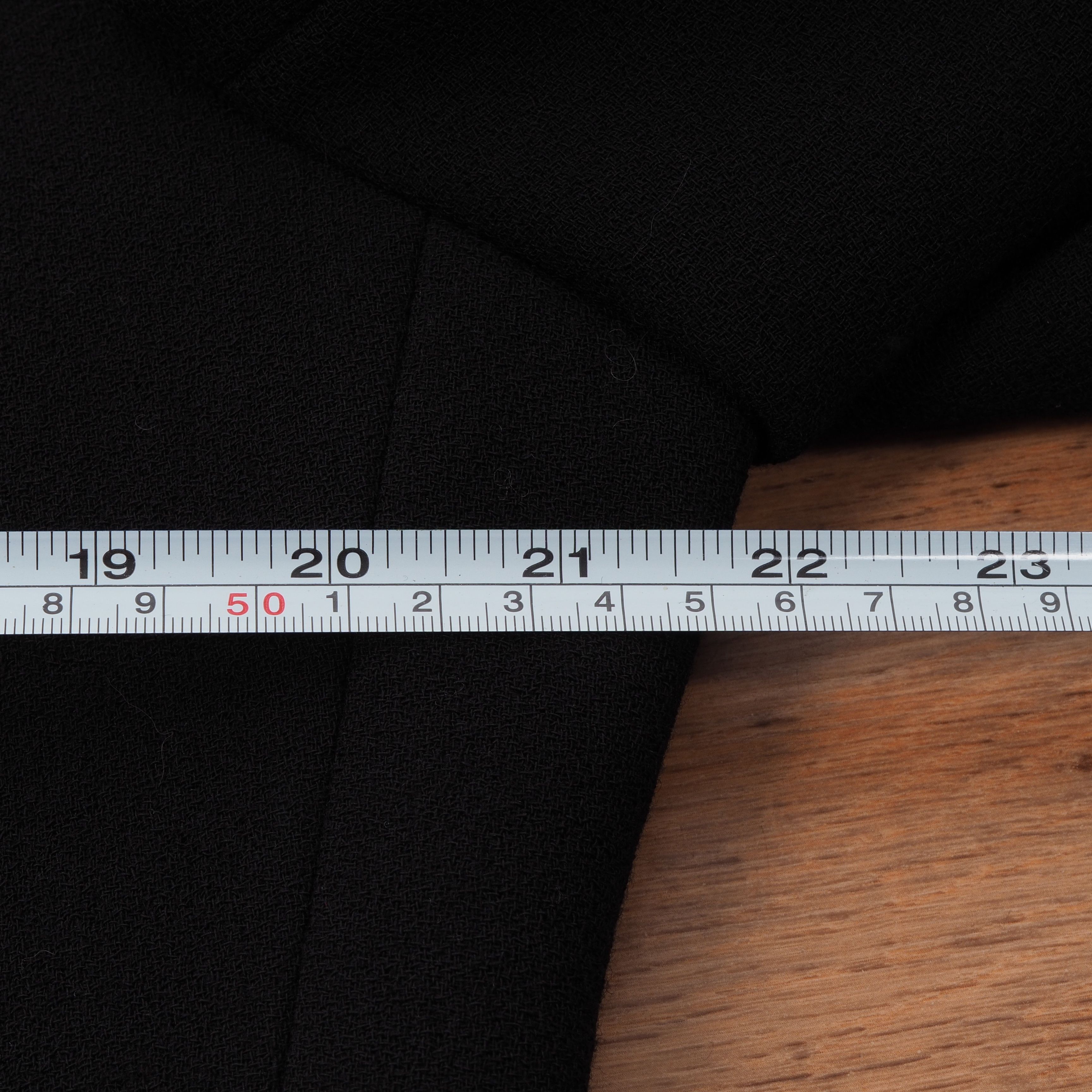 Thierry Mugler × Vintage Thierry Mugler Vintage Wool Black Sport Coat Blazer Jacket Size 40R - 8 Thumbnail