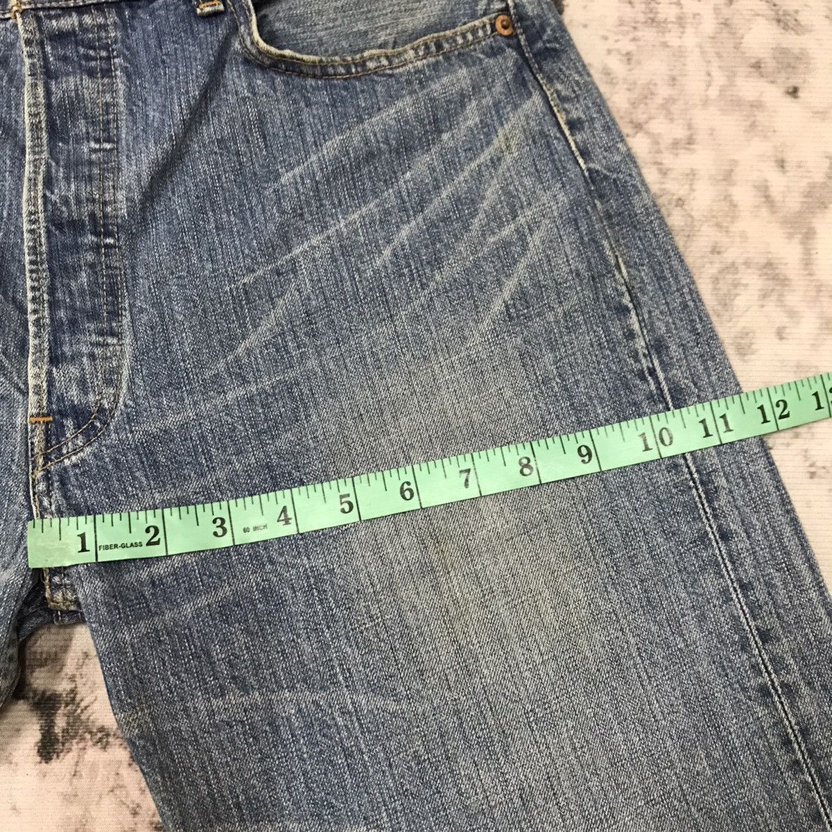 Levi's Vintage Clothing Vintage Levis 501 Button Up Distressed Denim Jeans Short Size US 32 / EU 48 - 15 Thumbnail