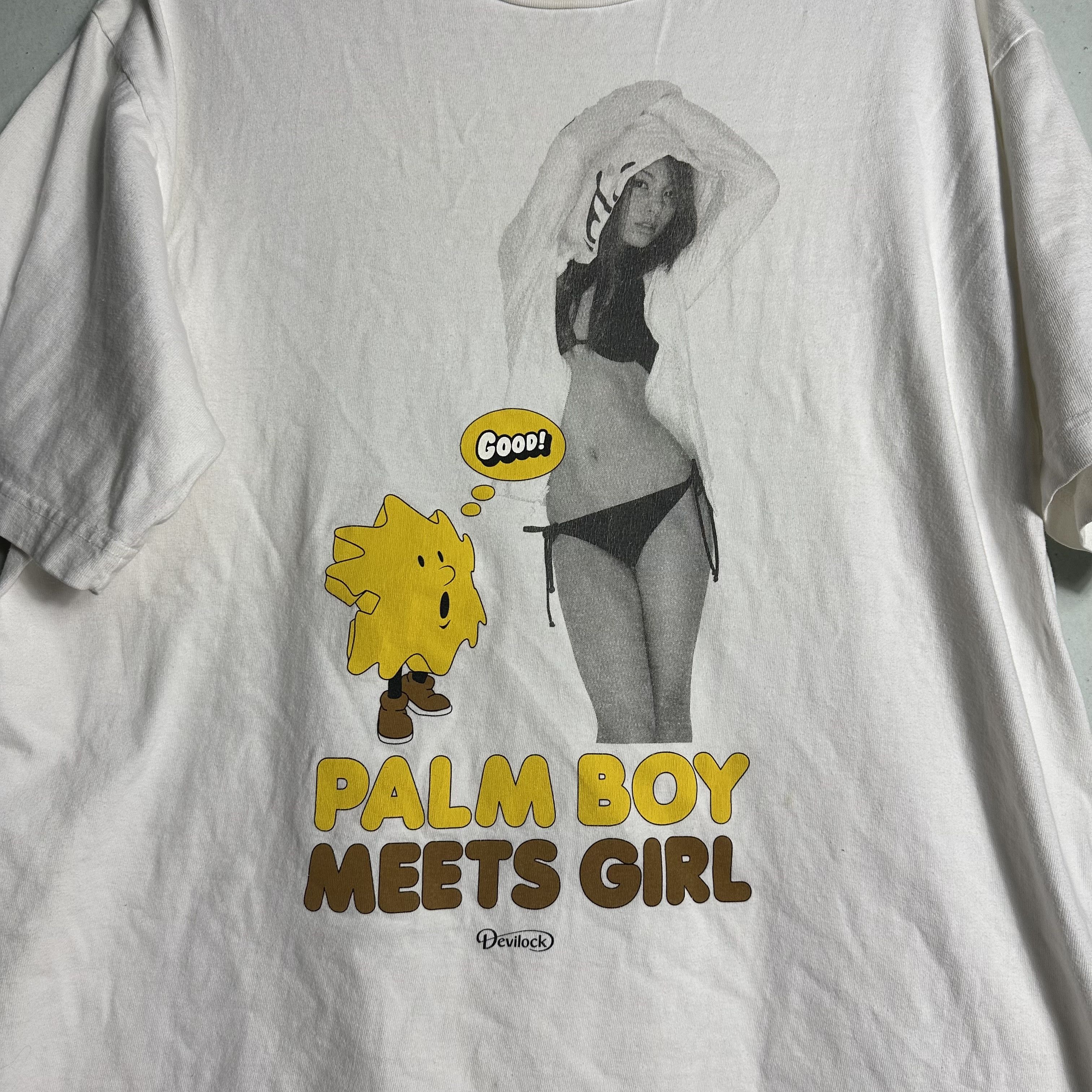 Devilock 🔥RARE🔥Vintage Devilock Palm Boy Meet Girls T-shirt Size US XL / EU 56 / 4 - 2 Thumbnail