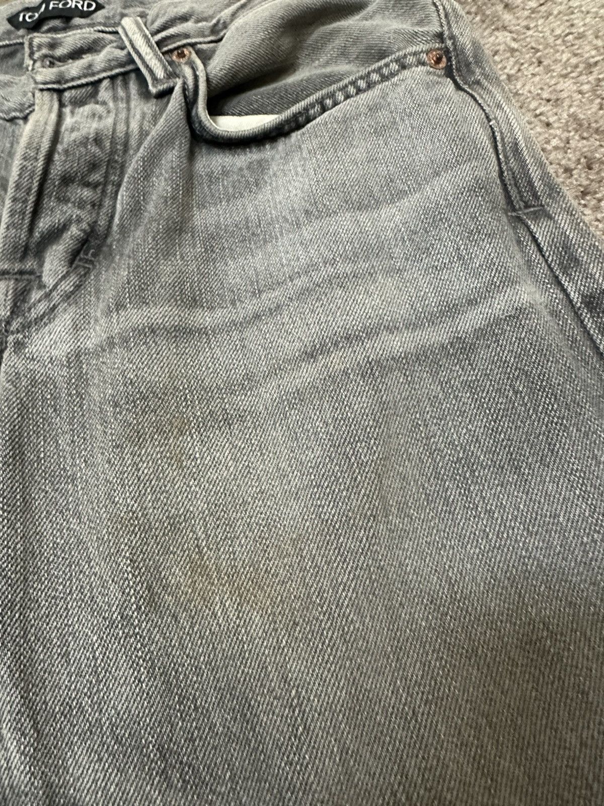 Tom Ford Tom ford grey selvidge denim size 29 Size US 29 - 13 Thumbnail