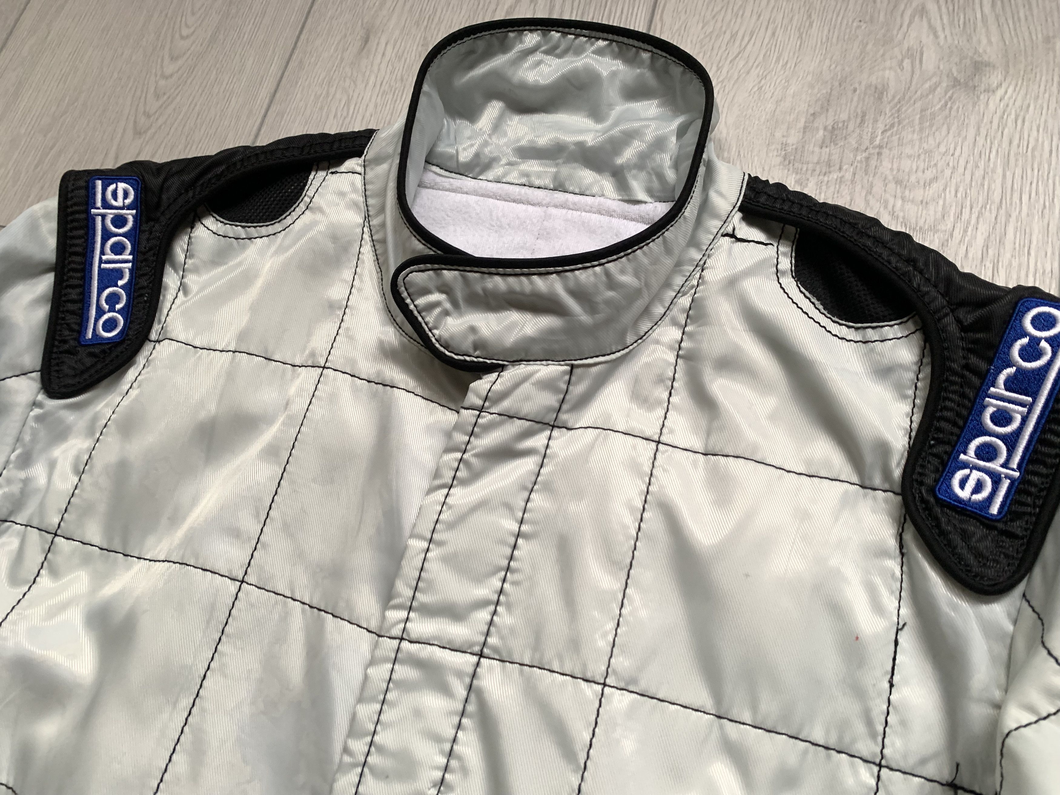 Other Sparco Vintage White Racing Suit Size US 32 / EU 48 - 6 Thumbnail