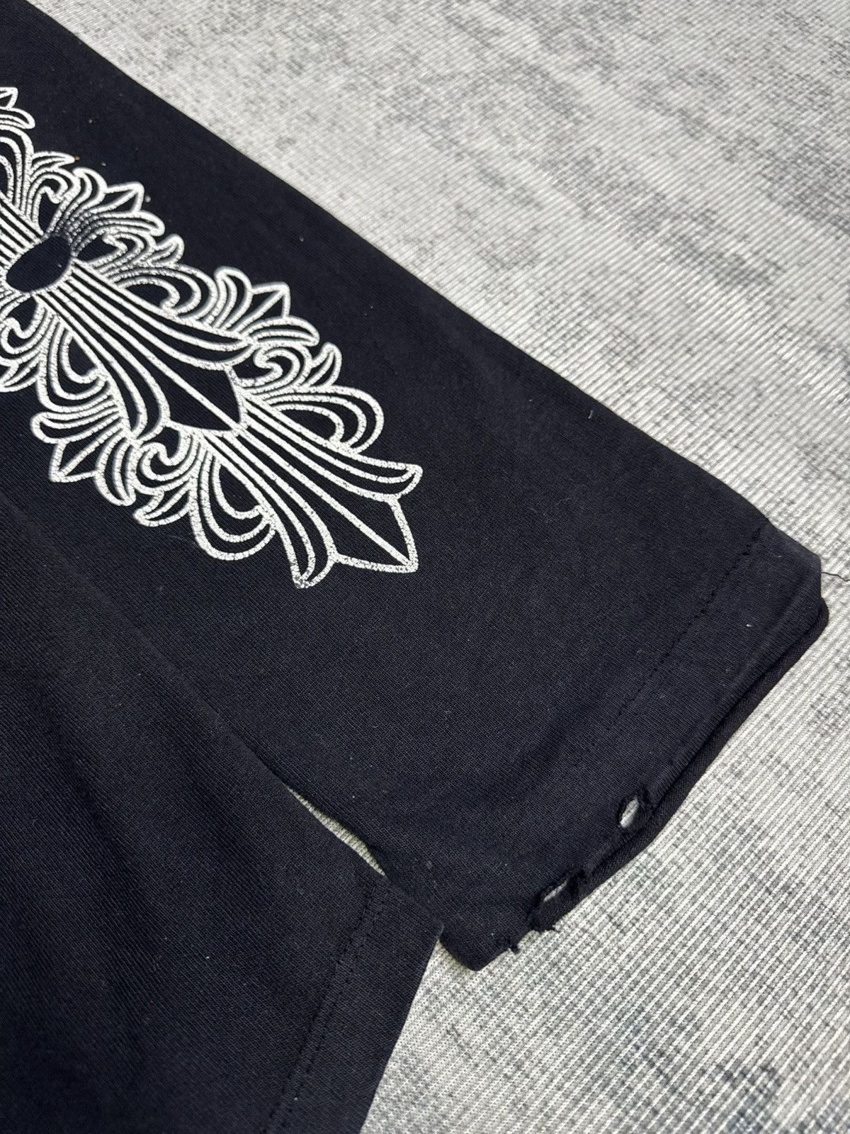 Chrome Hearts RARE! VIRGIL CHROME FLORAL LONG SLEEVES Size US XL / EU 56 / 4 - 9 Thumbnail