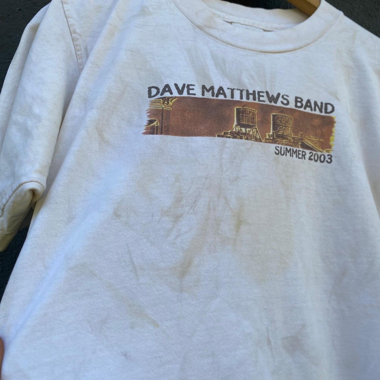 Band Tees Thrashed Vintage Y2k Dave Matthews Band Tee Size US S / EU 44-46 / 1 - 3 Thumbnail